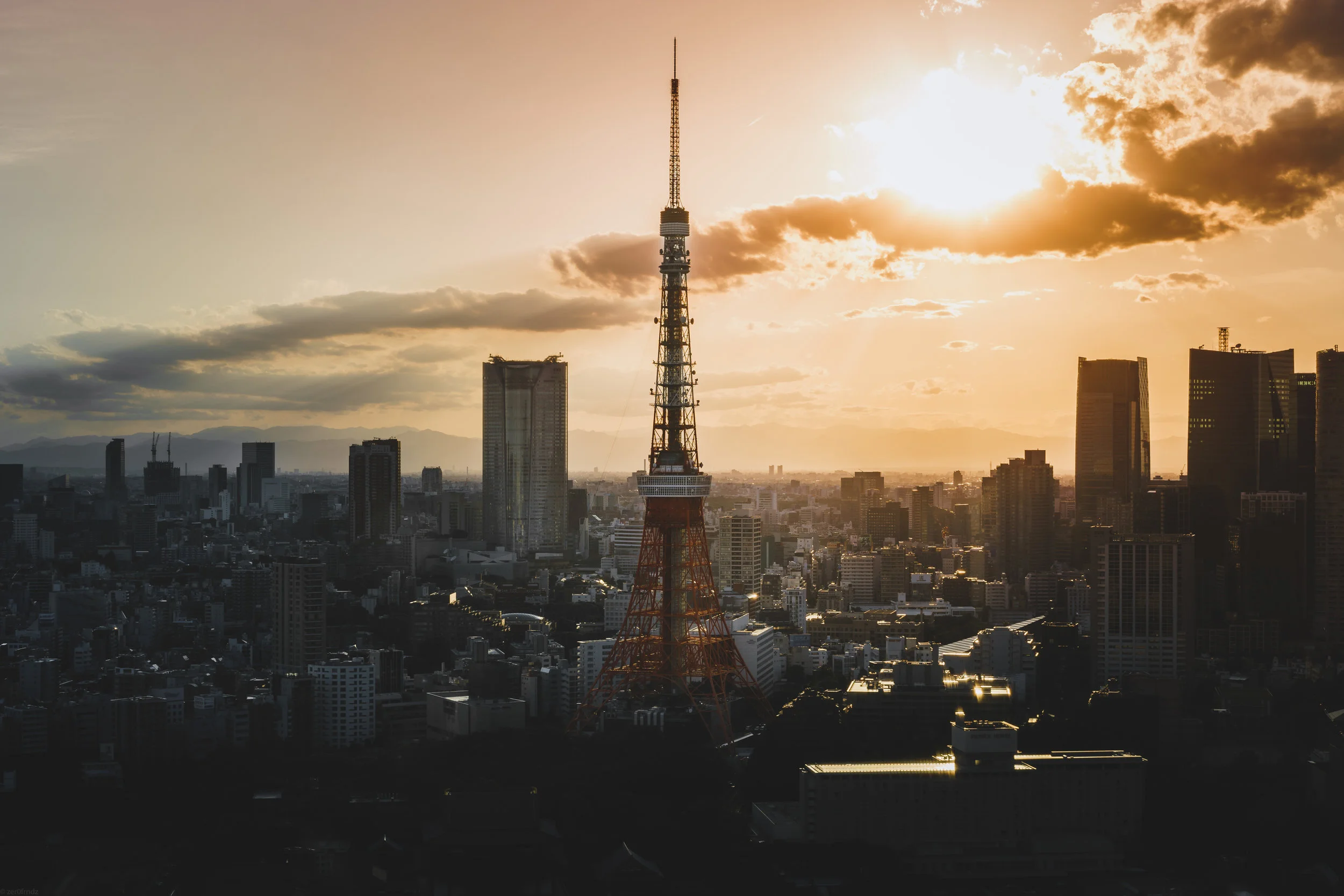 Sunsets are best viewed from one of the plenty observation decks