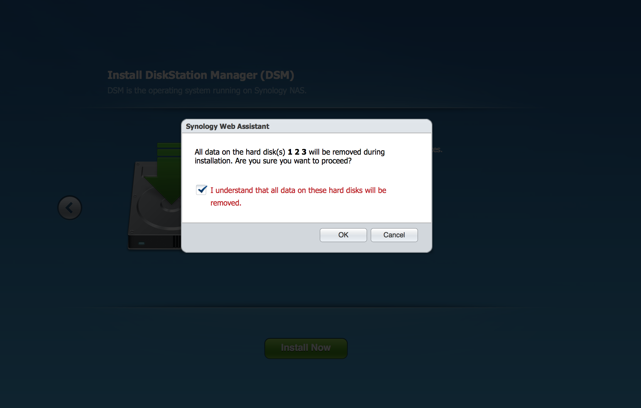 Disk formatting