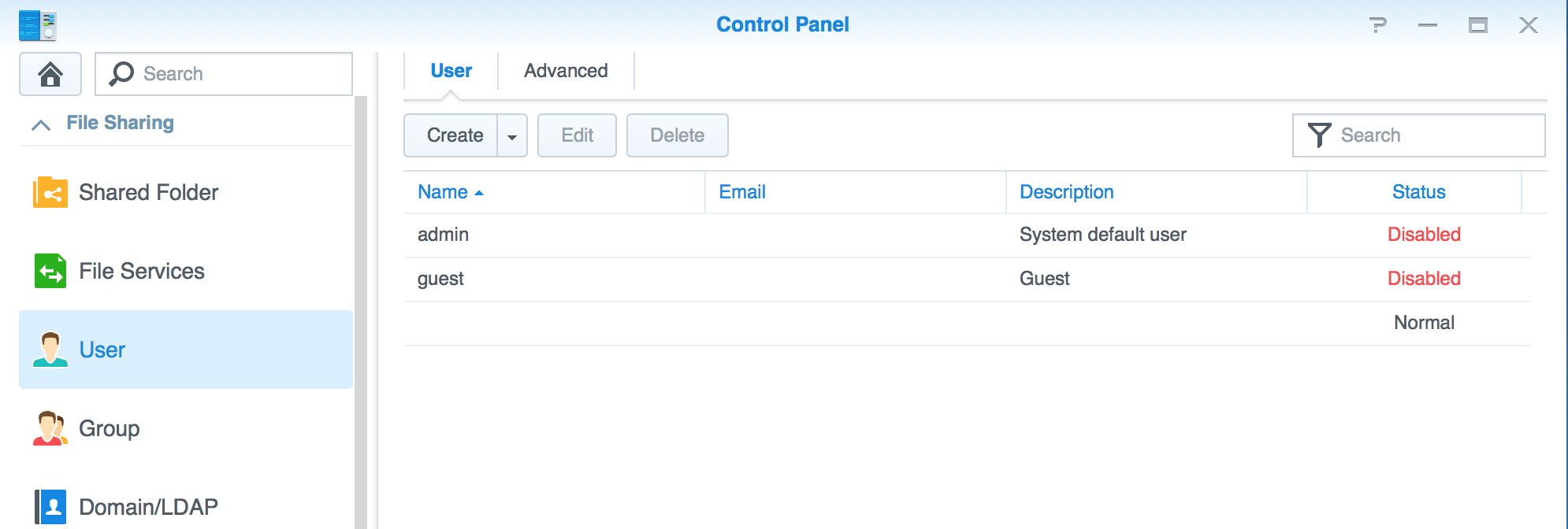 User management
