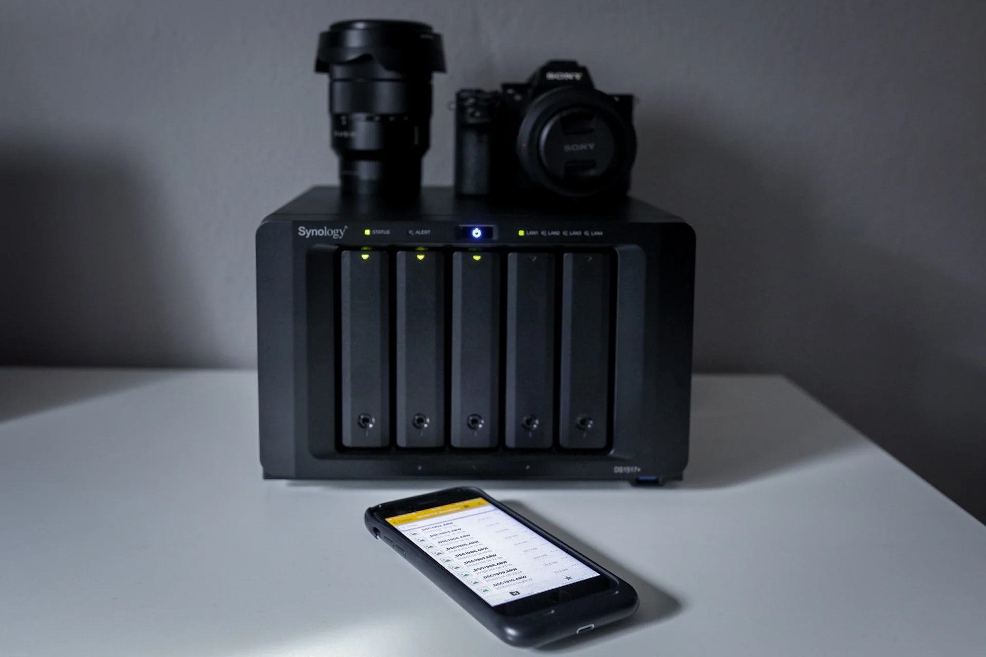 Remote access via smartphone