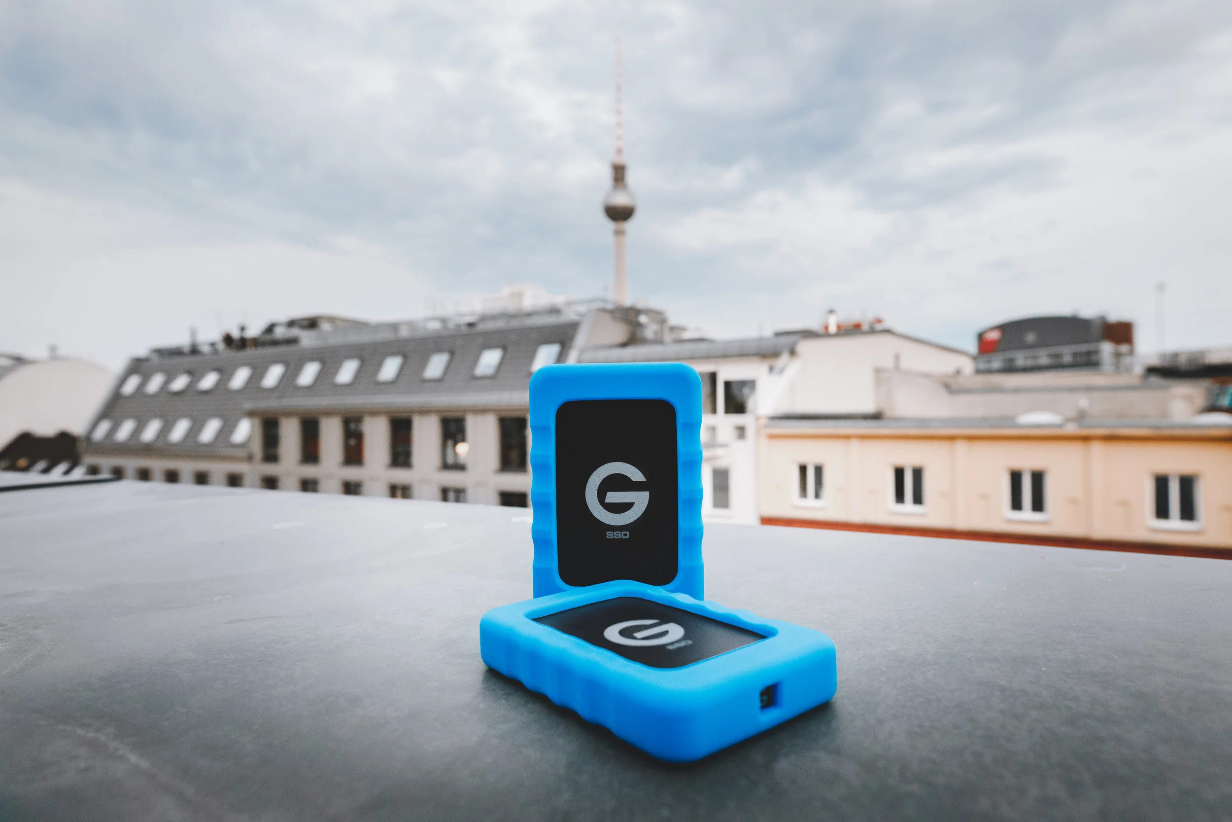 My choice when being in the field: The G-DRIVE ev RaW SSD