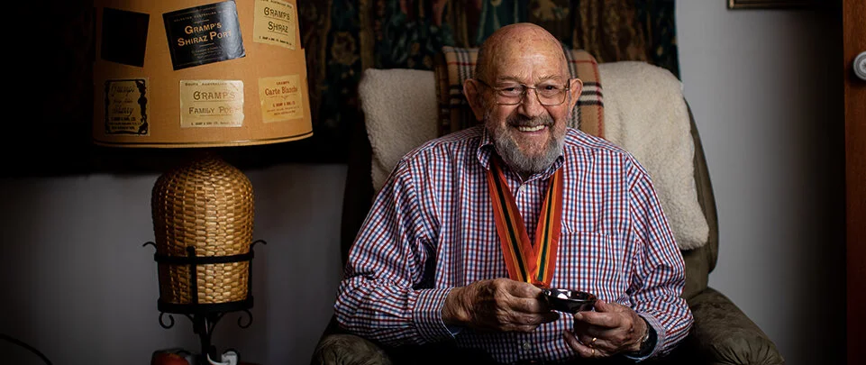 THE ORIGINAL BARON OF THE BAROSSA —&nbsp;VALE COLIN GRAMP AM (1921-2020)