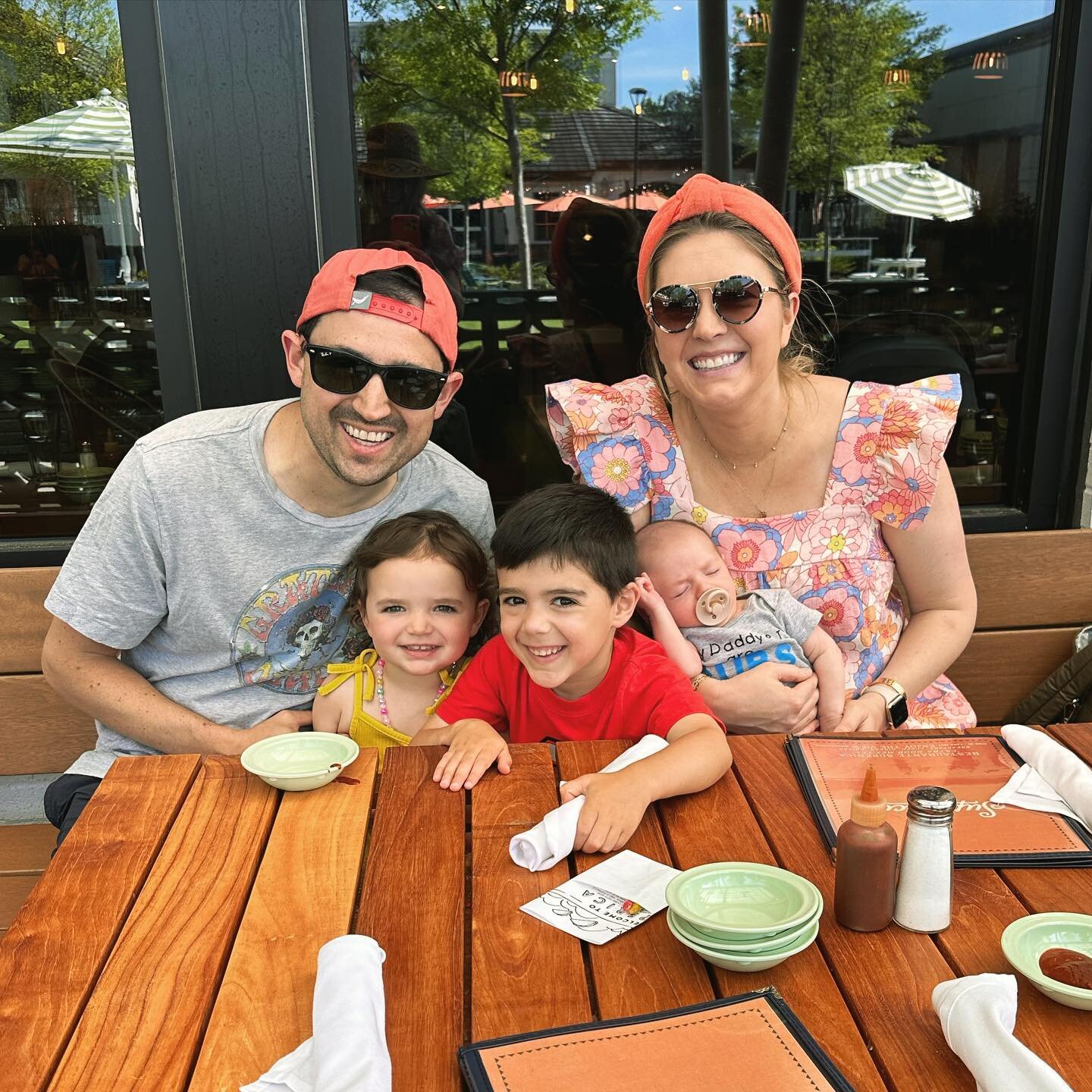 The luckiest Mom!!!! So grateful for these Little&rsquo;s and @jstreppa107 💕 Sending love to my Mom &amp; MIL, and all other Mamas out there! @pauletteczelusniak @denise_streppa