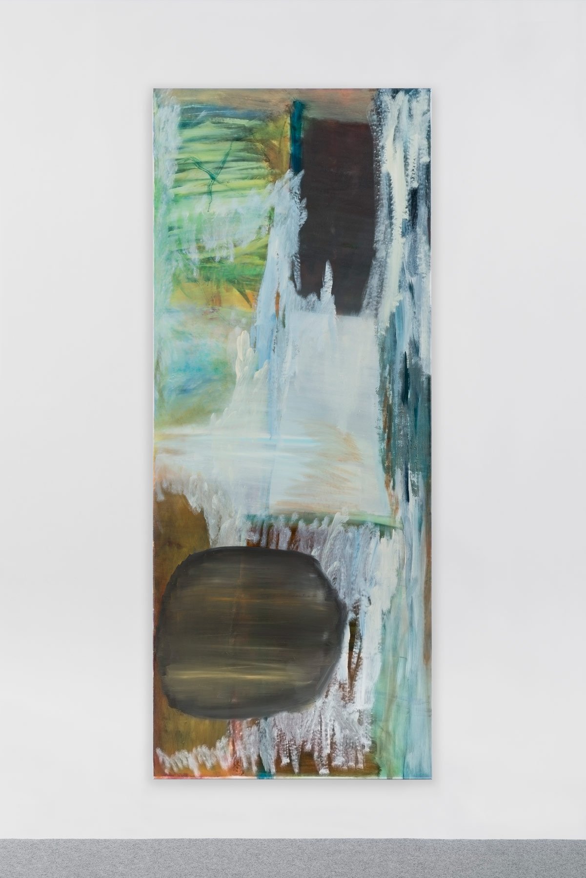 B04 - 0618, 2018, oil on canvas, 240 x 95 cm