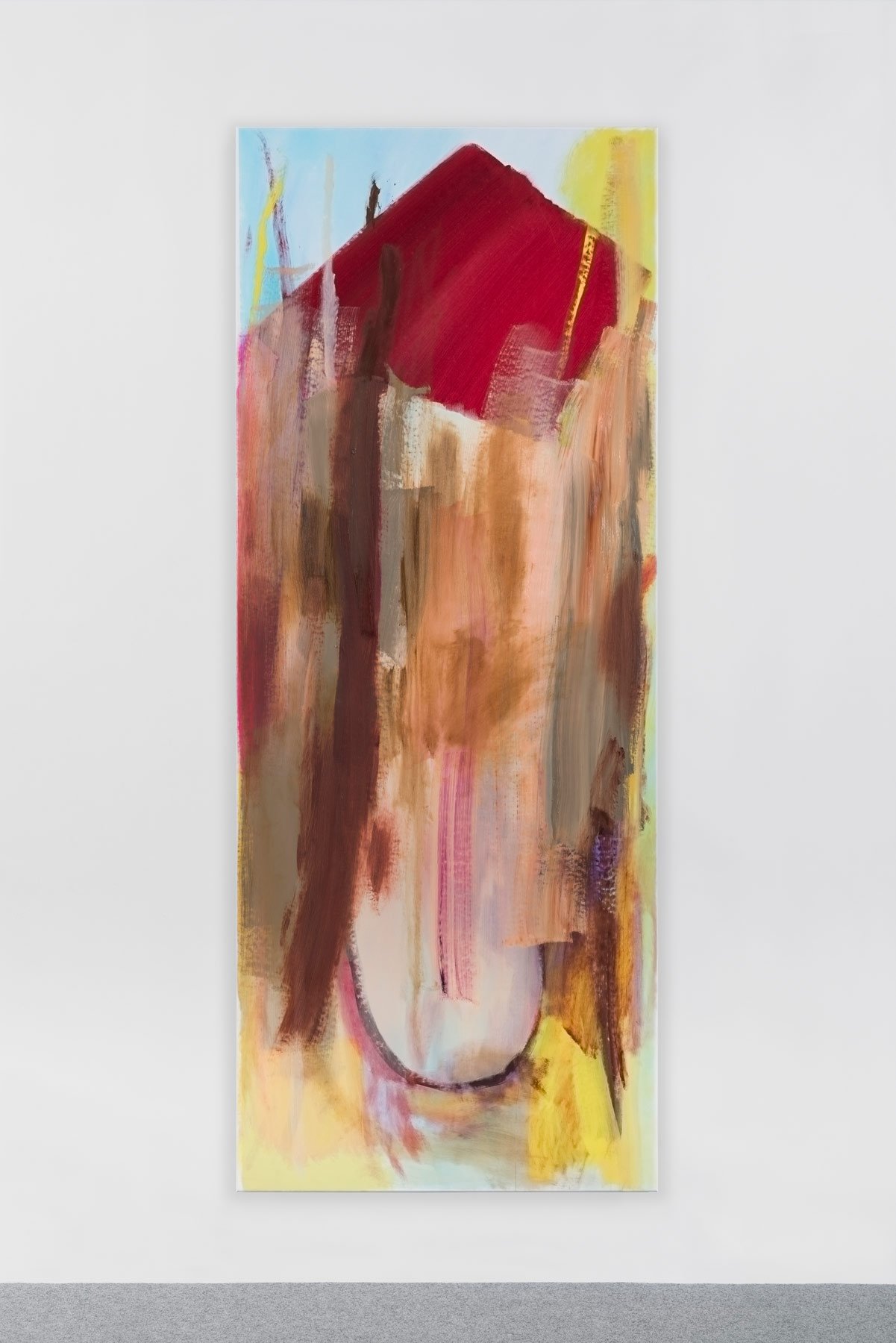 B05 - 0522, 2022, oil on canvas, 241 x 95 cm