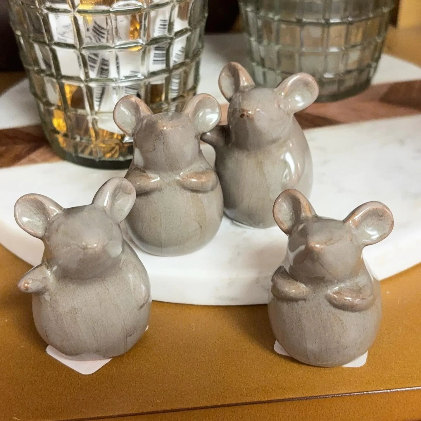 Look who&rsquo;s back! We have been waiting months for these adorable mice to come back in stock and now they are finally here! A cute addition to your cheese board or just set around as decor! 🐭