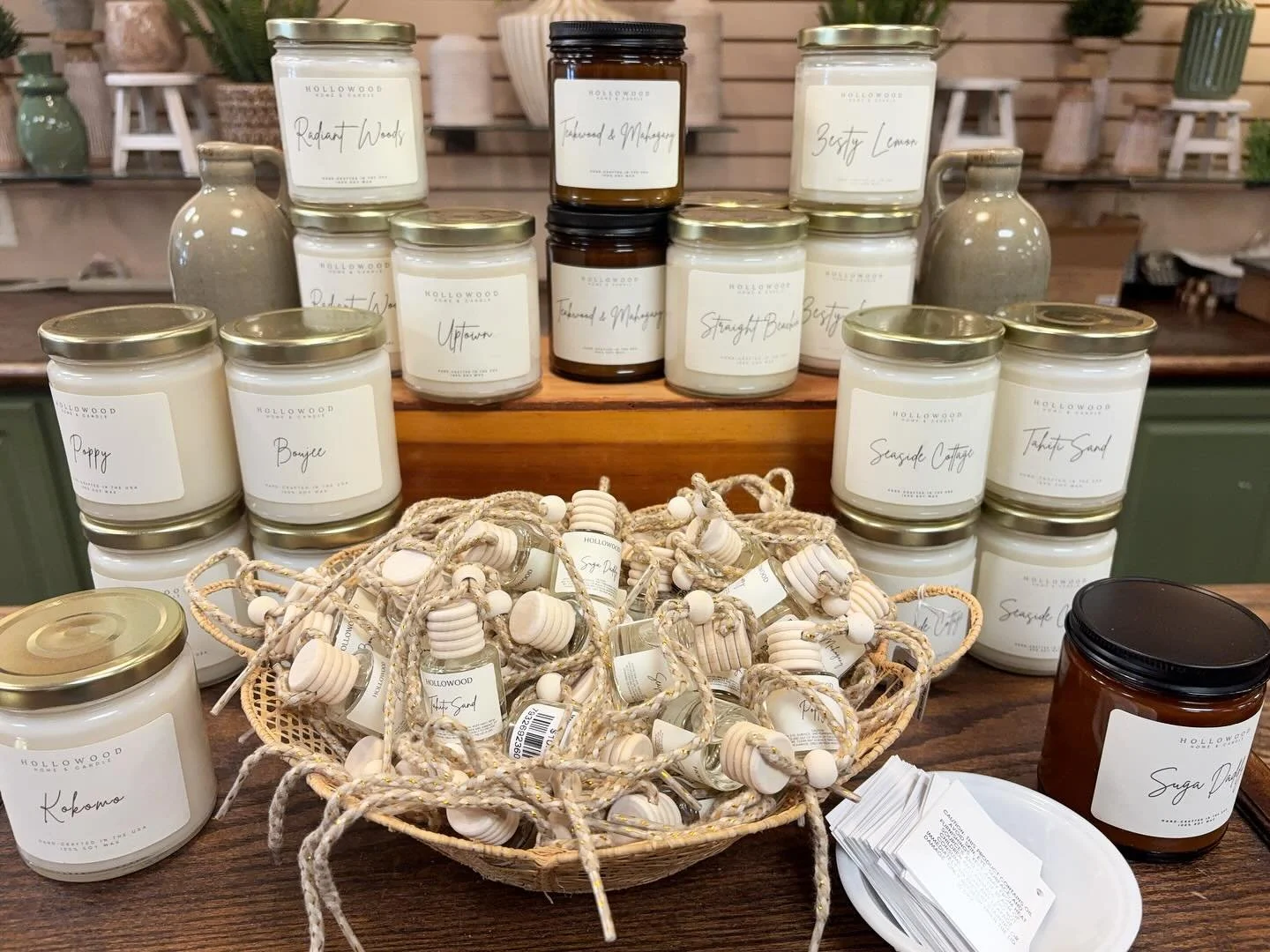 Car diffusers are back in stock! We just cannot keep these in stock and have gotten so many rave reviews from you all. Available in so many amazing scents, including several seasonal autumn fragrances, they make a great gift for new drivers or yourse