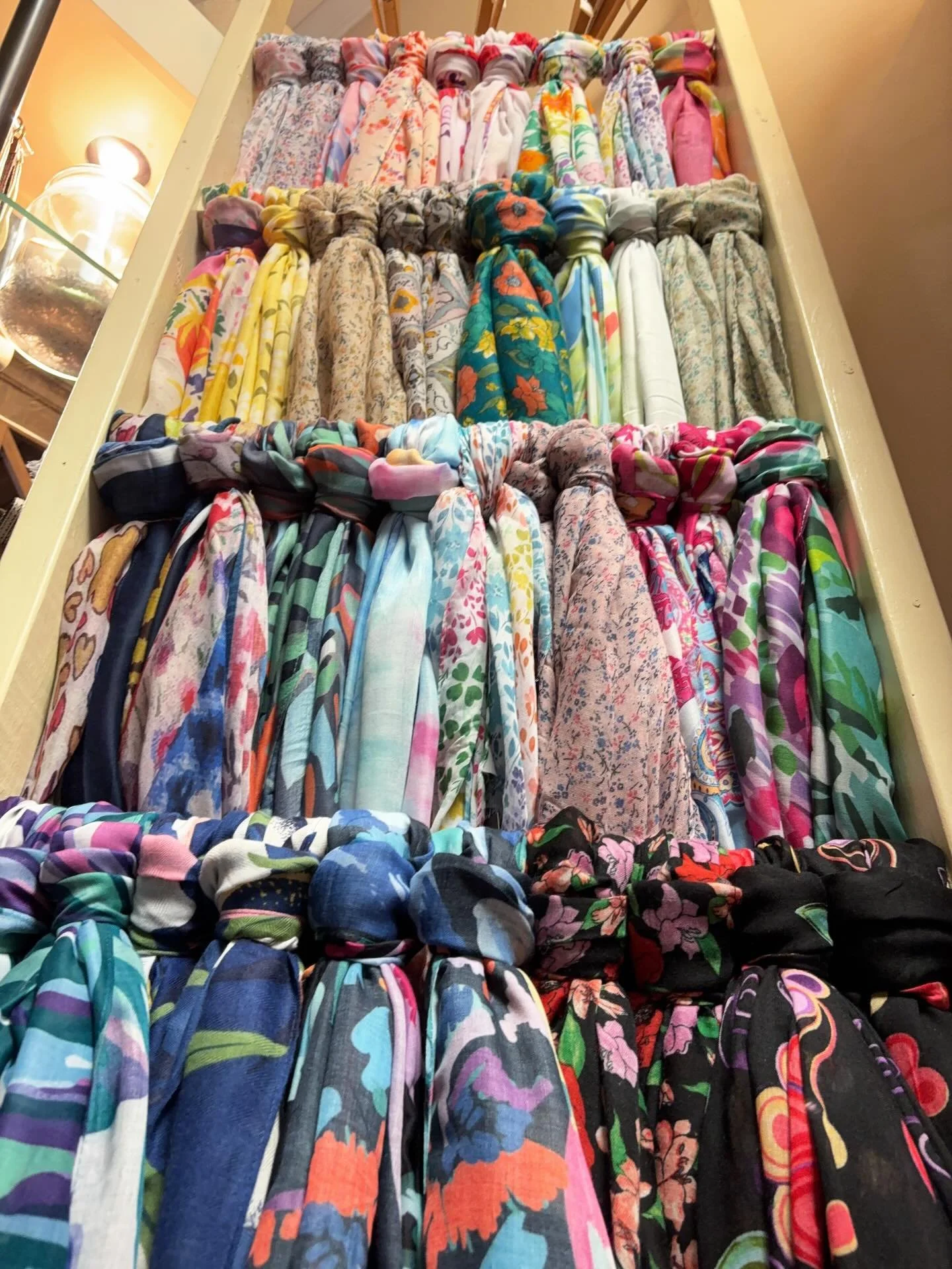 Mother Nature seems to be unable to make up her mind this week so we&rsquo;re here to brighten your day with a colorful scarf restock! Perfect for adding a little warmth and cheer on a dreary day like this!