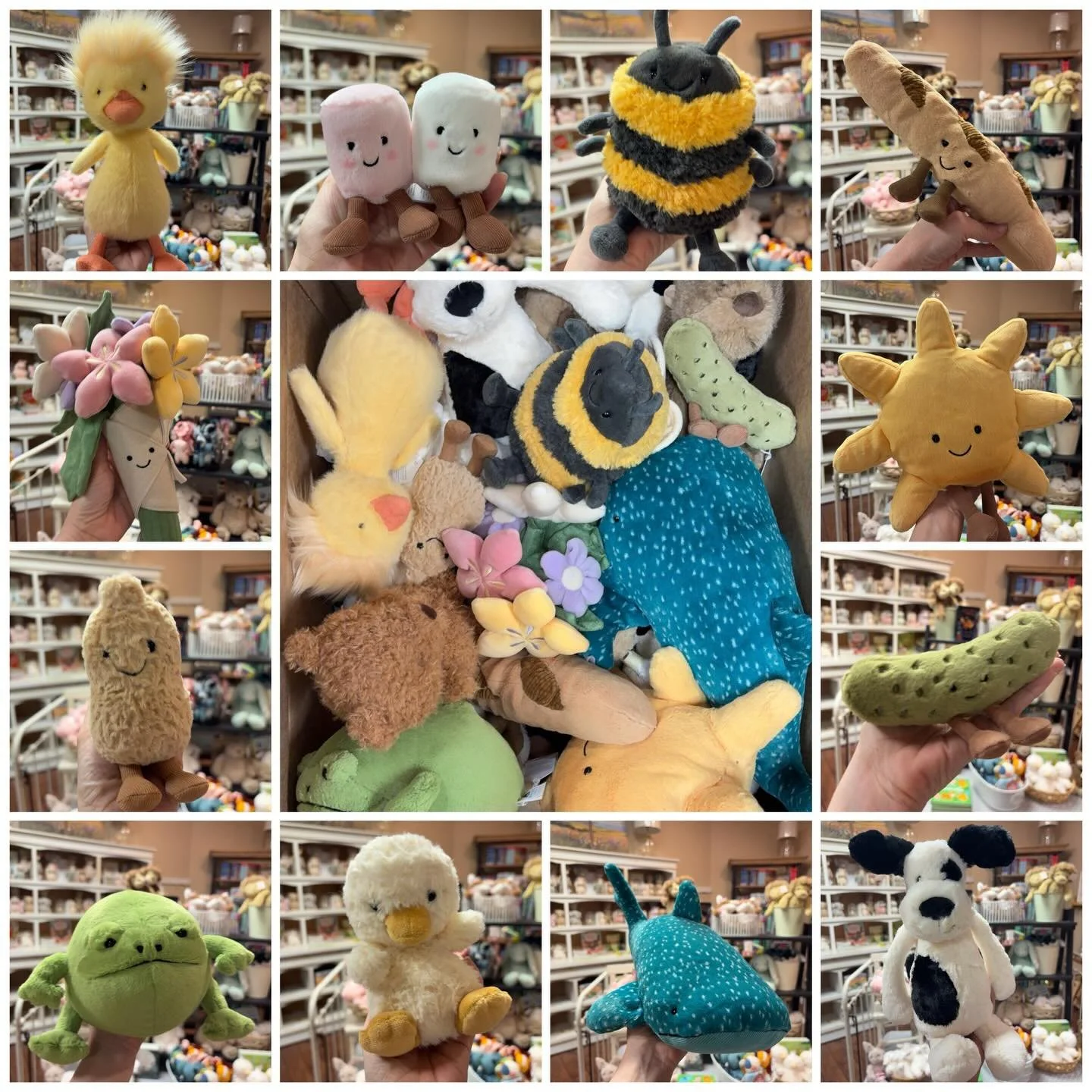 Jellycat is back! After a couple weeks with empty shelves we are so excited to announce that some Jellycat friends have finally arrived at the shop! Be sure to stop by to grab yours soon!
&bull;&bull;&bull;&bull;
As always quantities are extremely li