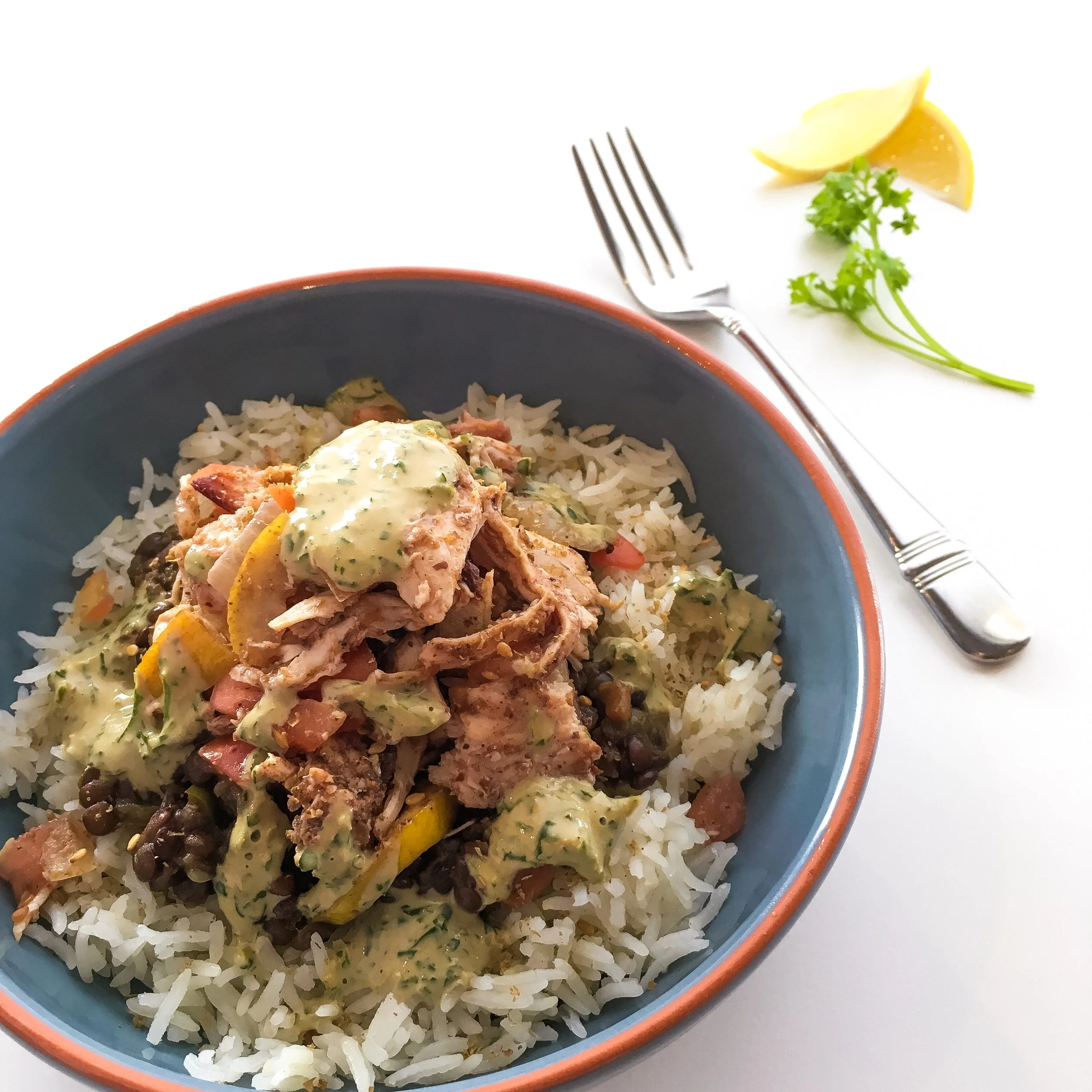 Za'atar Chicken Rice Bowl