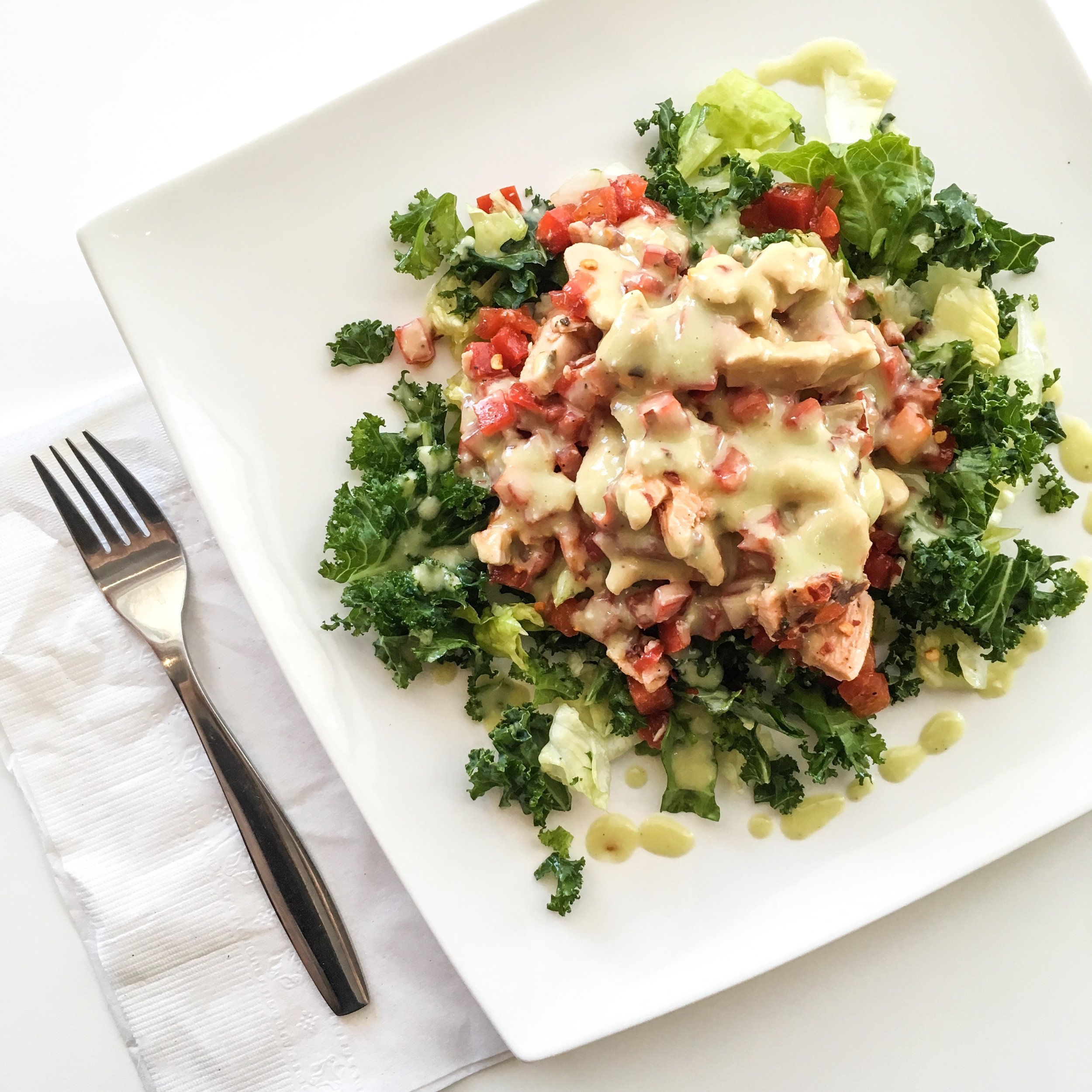 Chicken Caesar Flipout