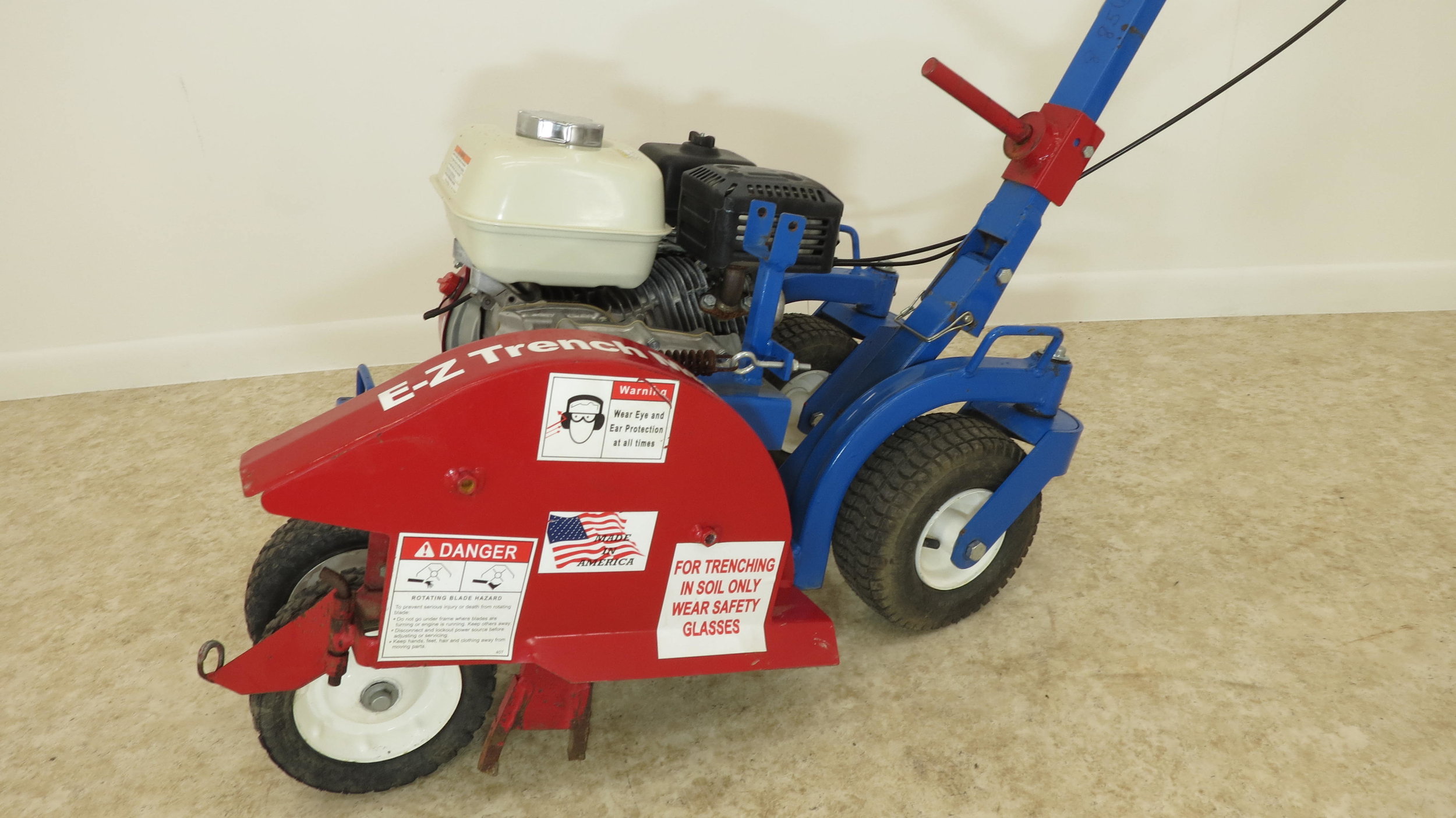 2018 EZ Trench TP400CL3 WalkBehind Cable Layer Trencher, 46 OFF