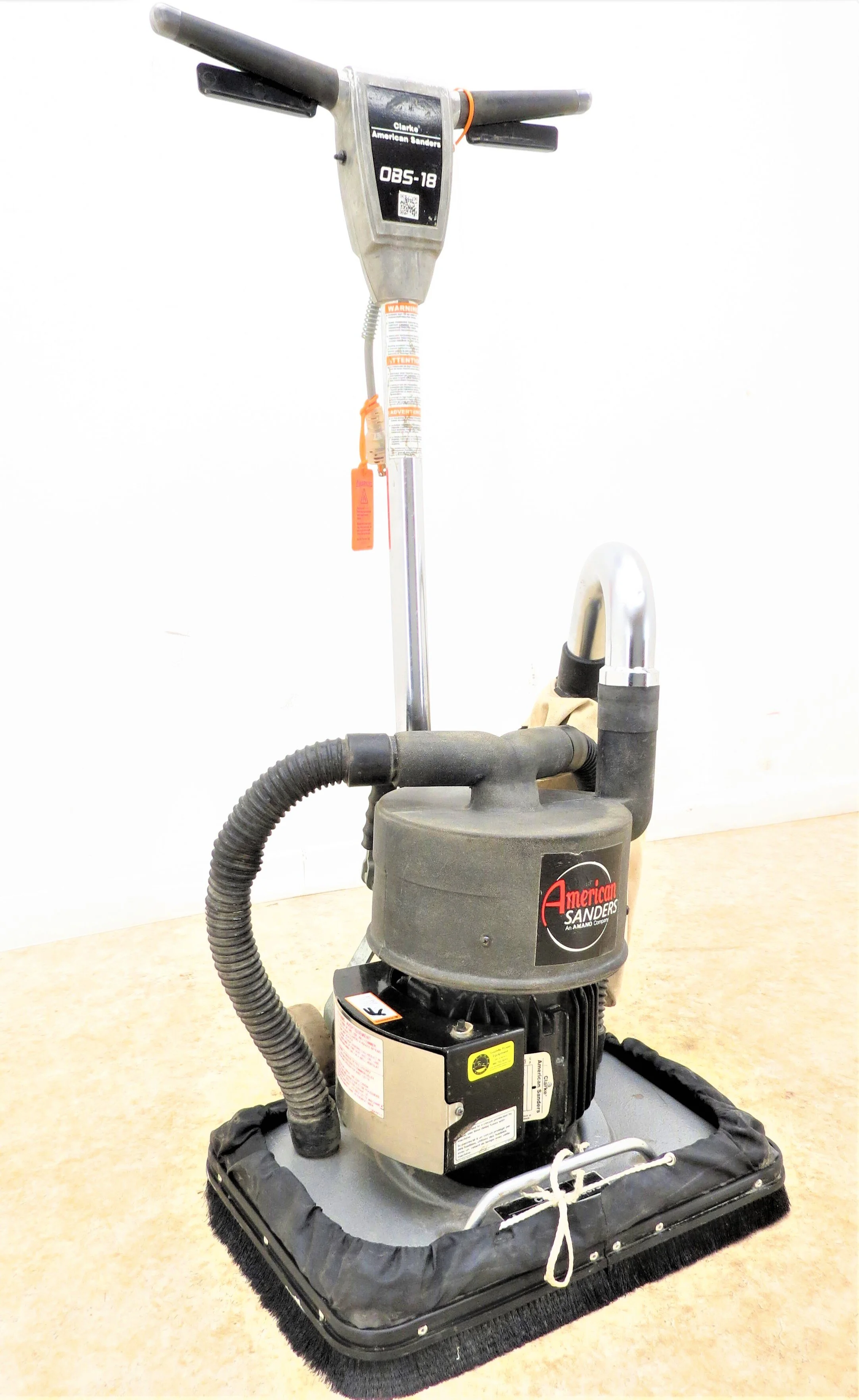 CLARKE AMERICAN OBS18 SQUARE BUFF FLOOR SANDER — Gazelle Power Equipment