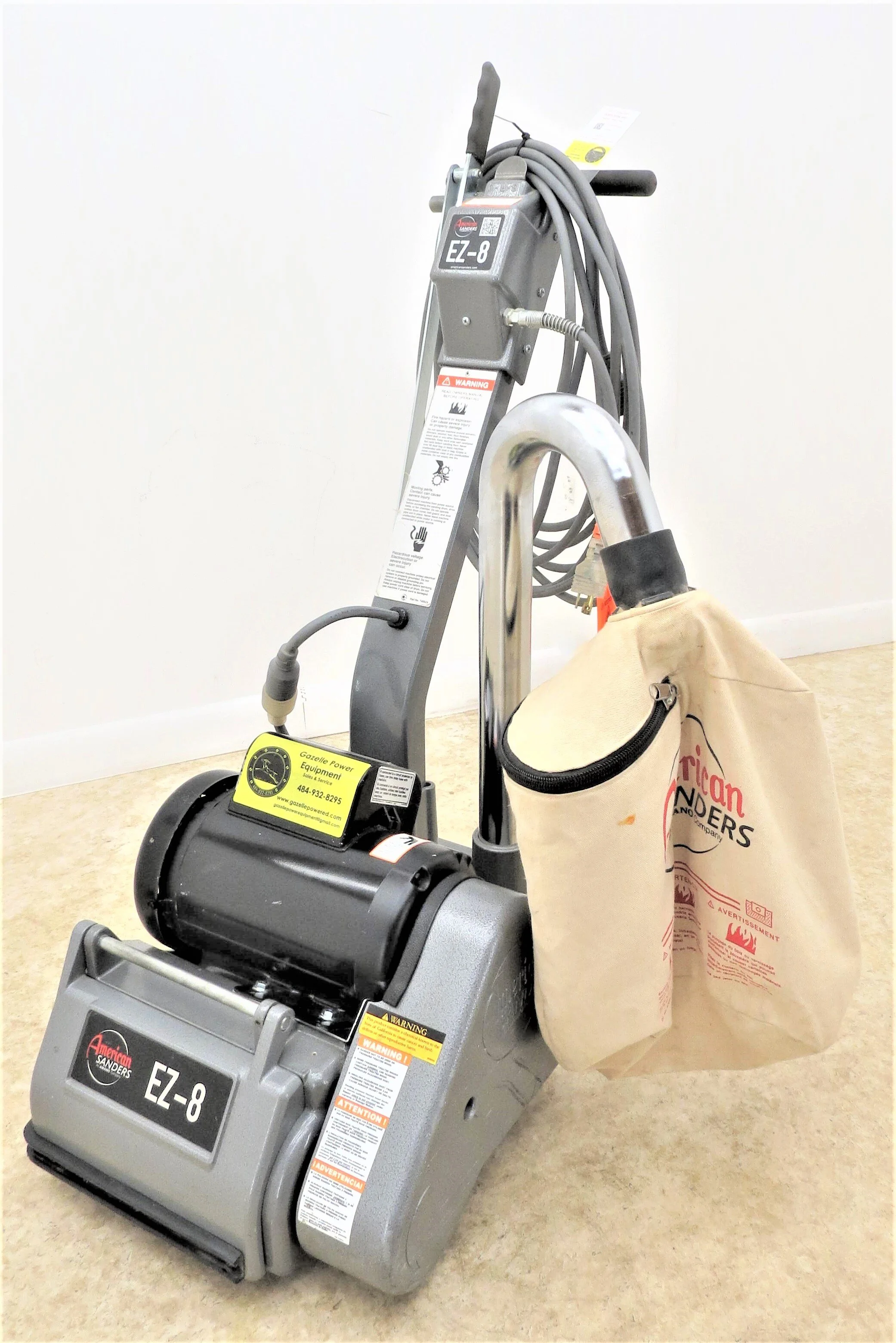 Clarke EZ8 Floor Sander Expandable Drum WARRANTY WE SHIP! — Gazelle Power Equipment
