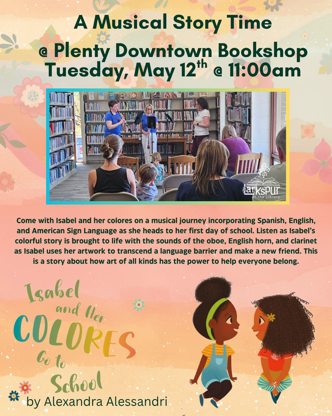 Isabel and Her Colores Go to School @ Plenty Bookshop