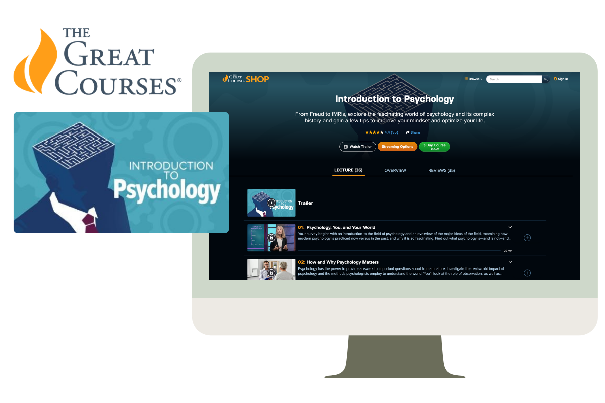 The Great Courses: Introduction to Psychology
