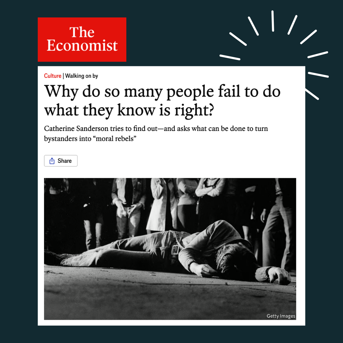 Why do so many people fail to do what they know is right?