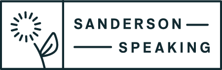 Sanderson Speaking