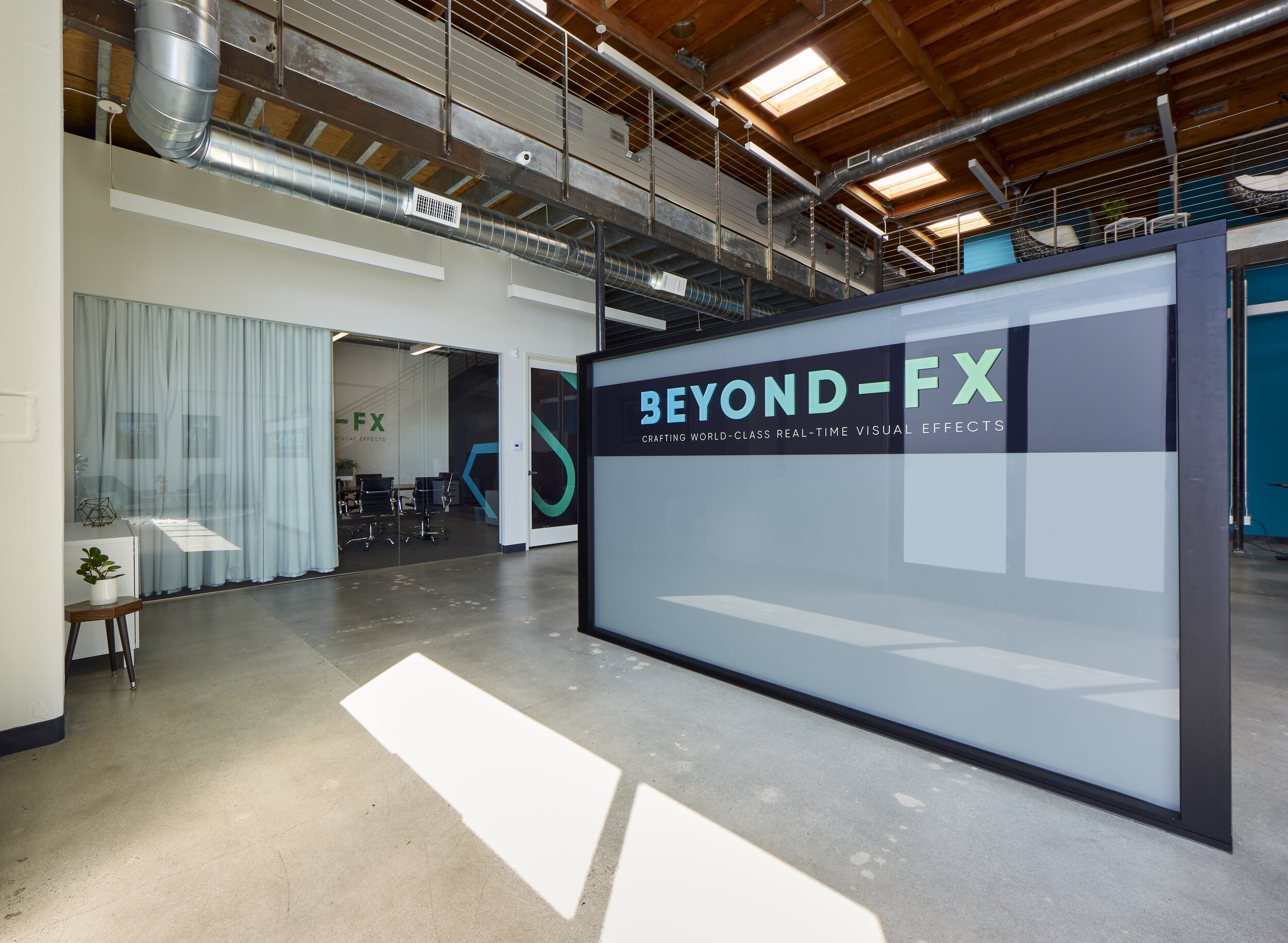 BEYOND-FX WELCOME/PRIVACY WALL