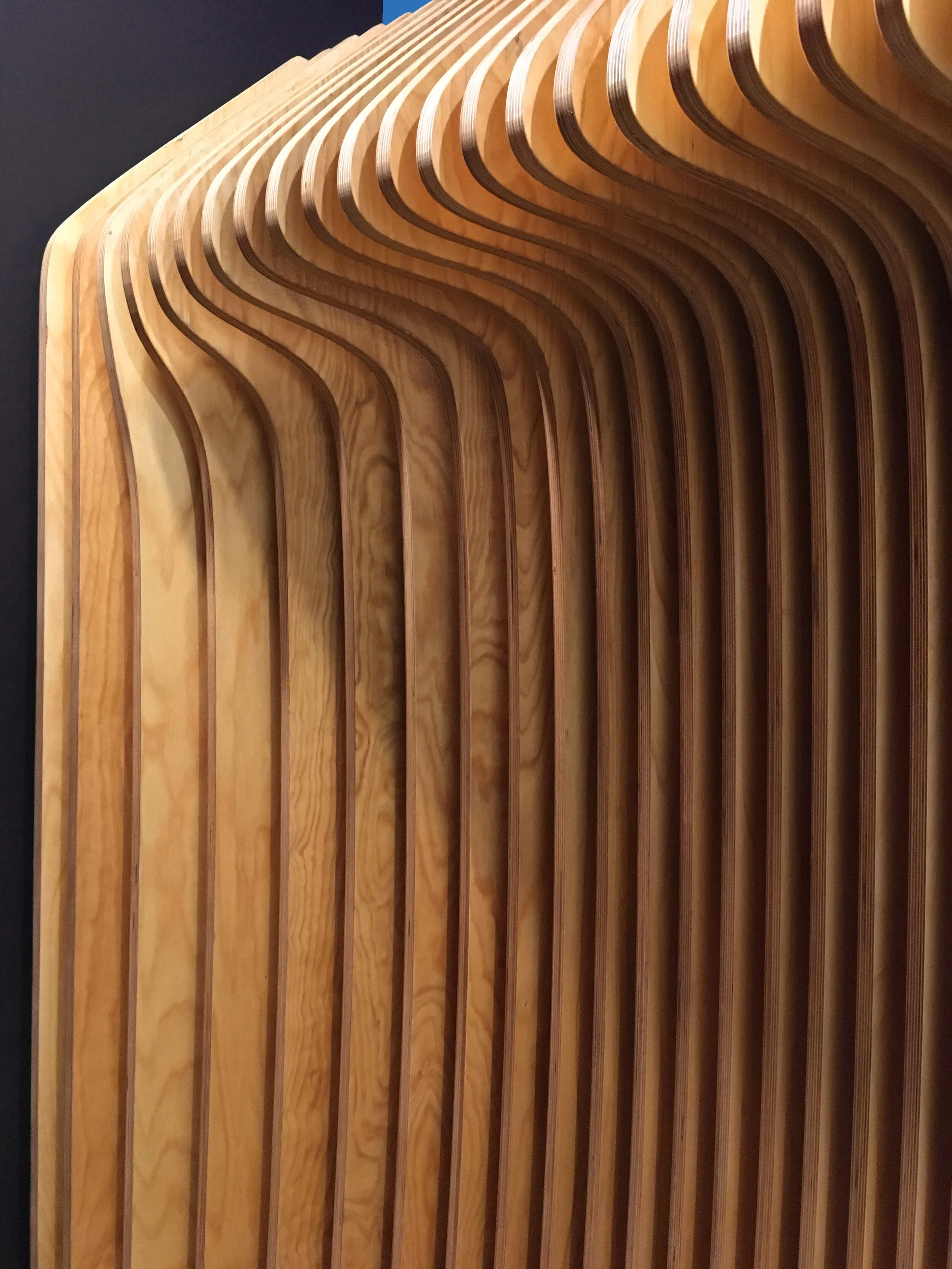 DETAIL OF PARAMETRIC BENCH