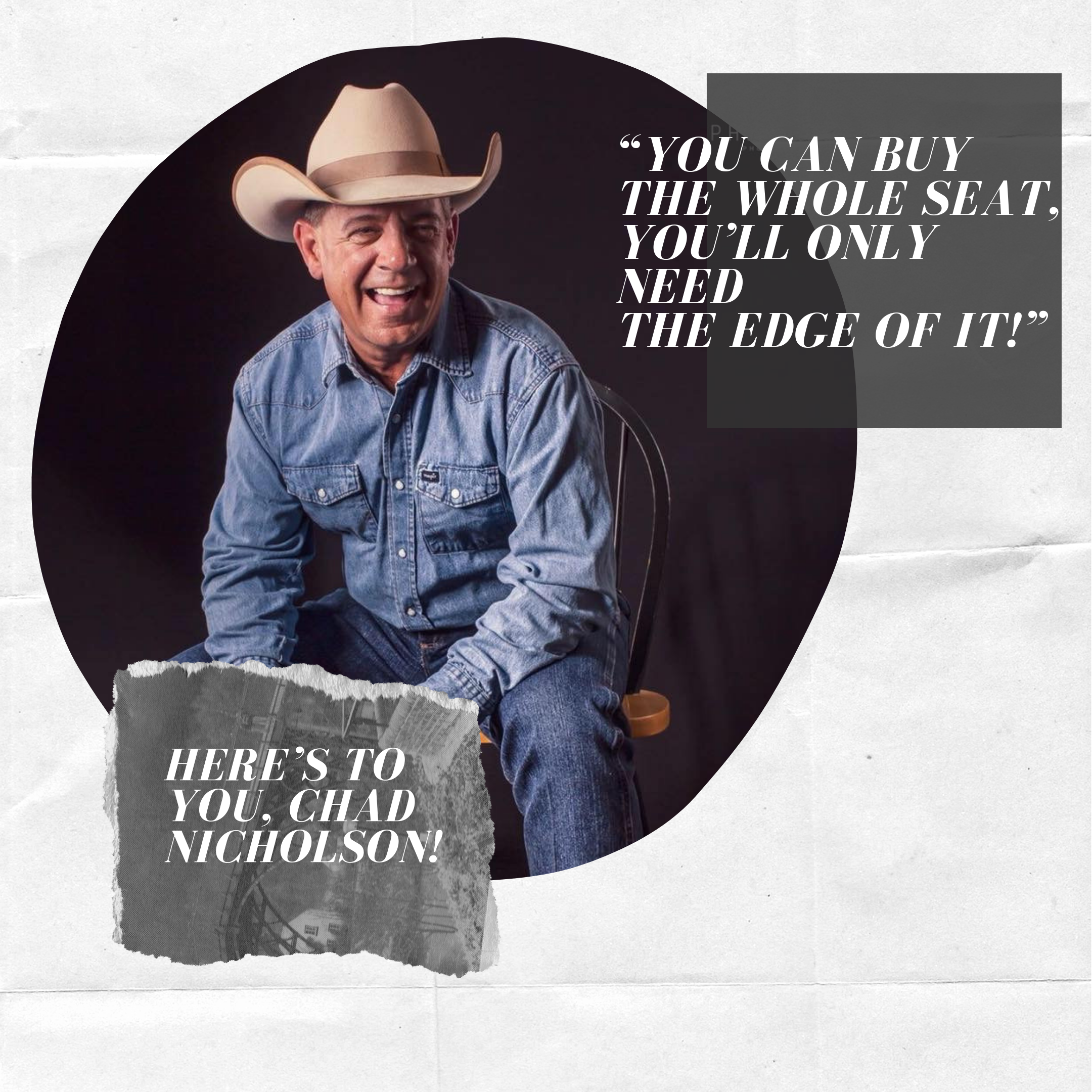 Chad Nicholson; Advocate, Mentor, &amp; Friend