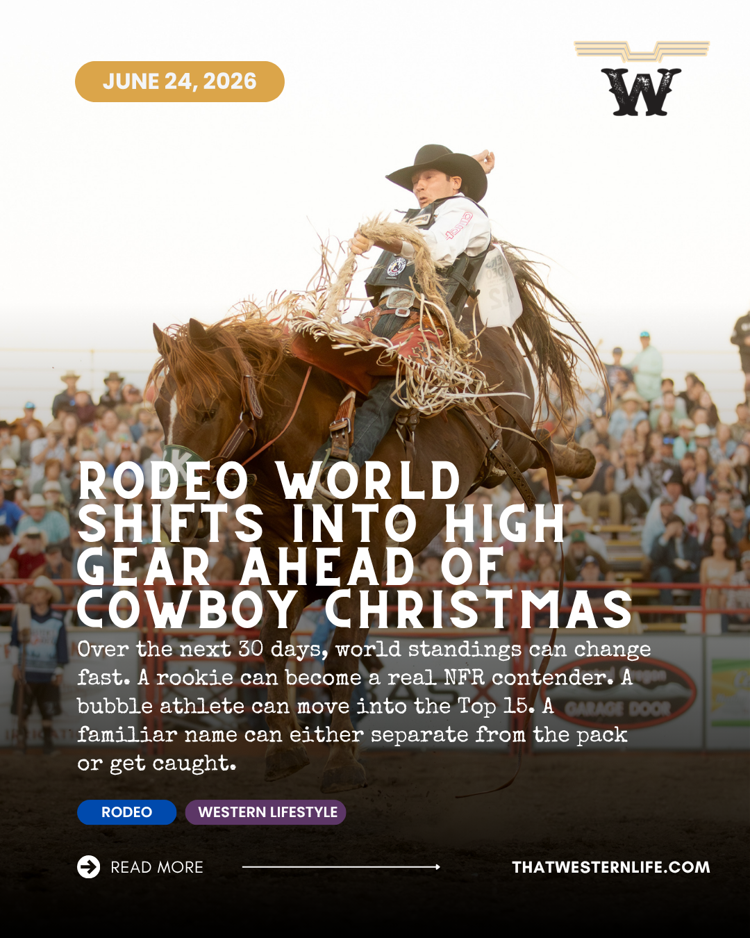Cowboy Christmas Is Where the NFR Race Starts to Get Expensive