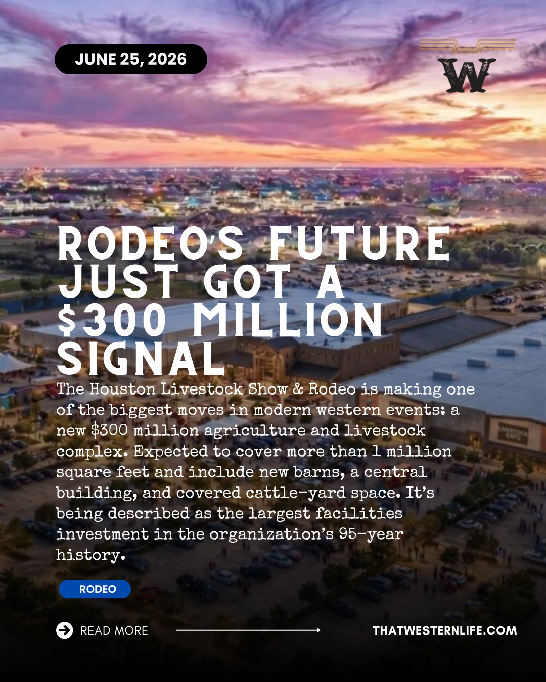 Houston Rodeo's $300 Million Ag Complex is Bigger Than a Building Project