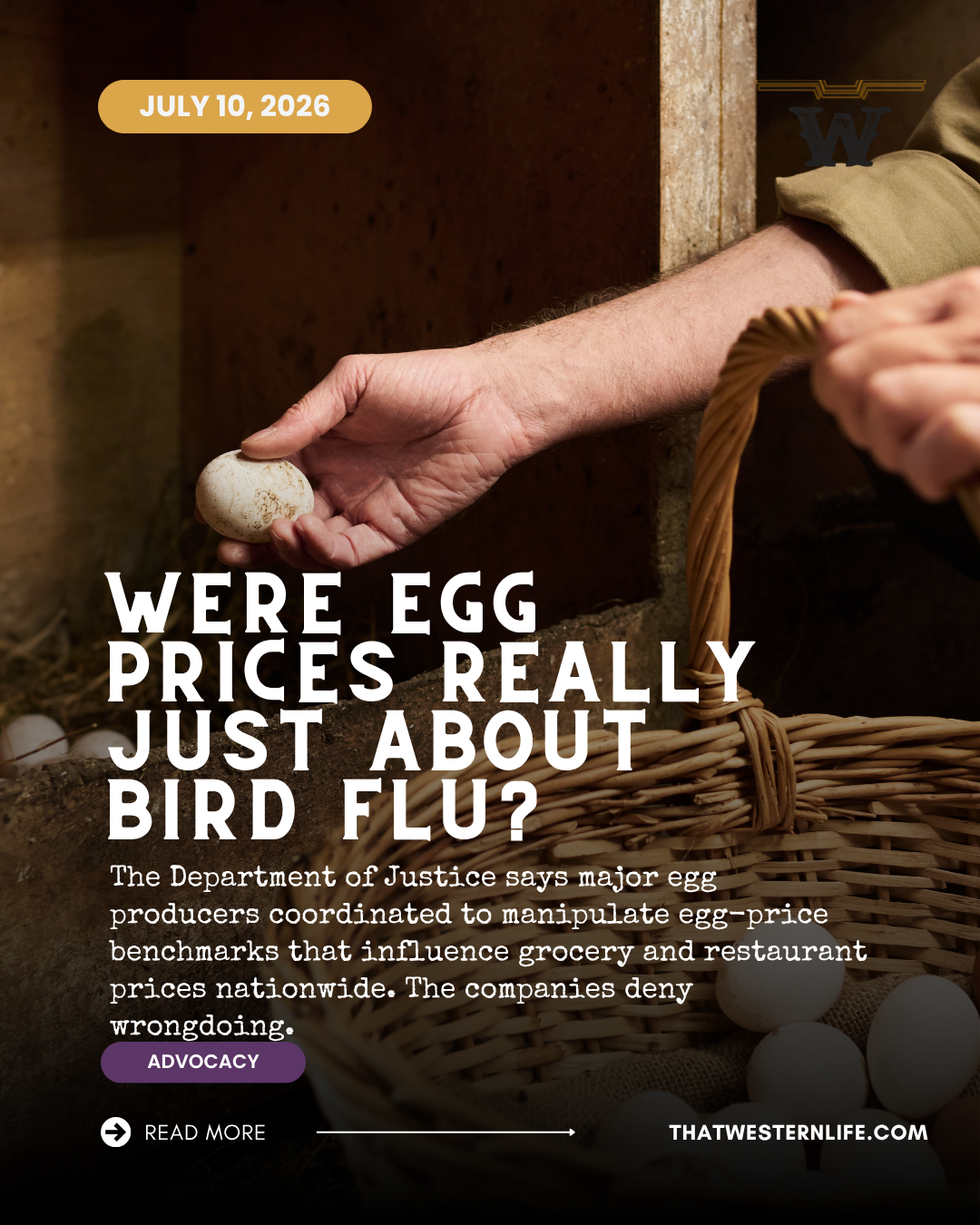 DOJ Egg Price Case Raises Bigger Questions About Food System Trust