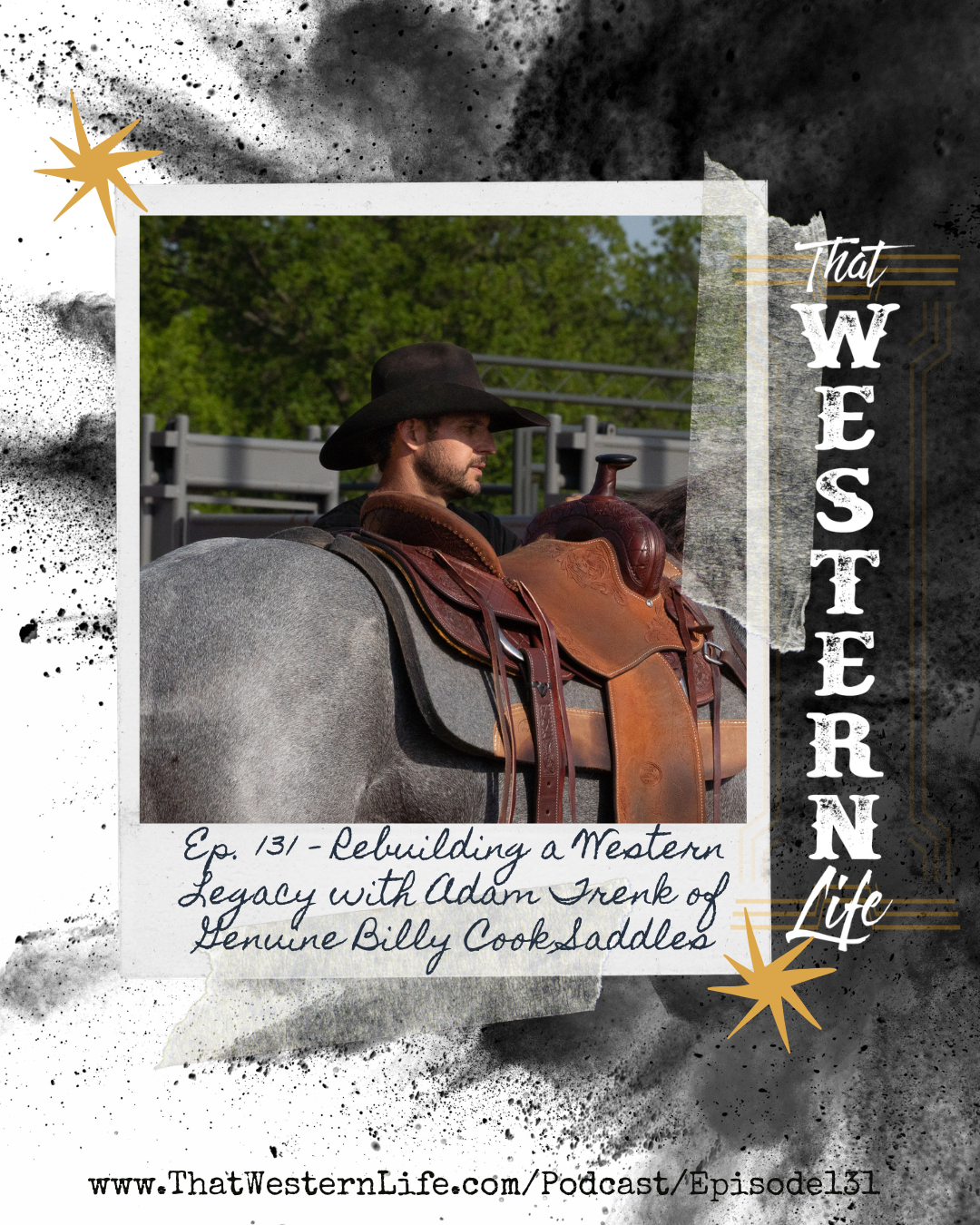 Ep. 131 - Rebuilding a Western Legacy with Adam Trenk of Genuine Billy Cook Saddles