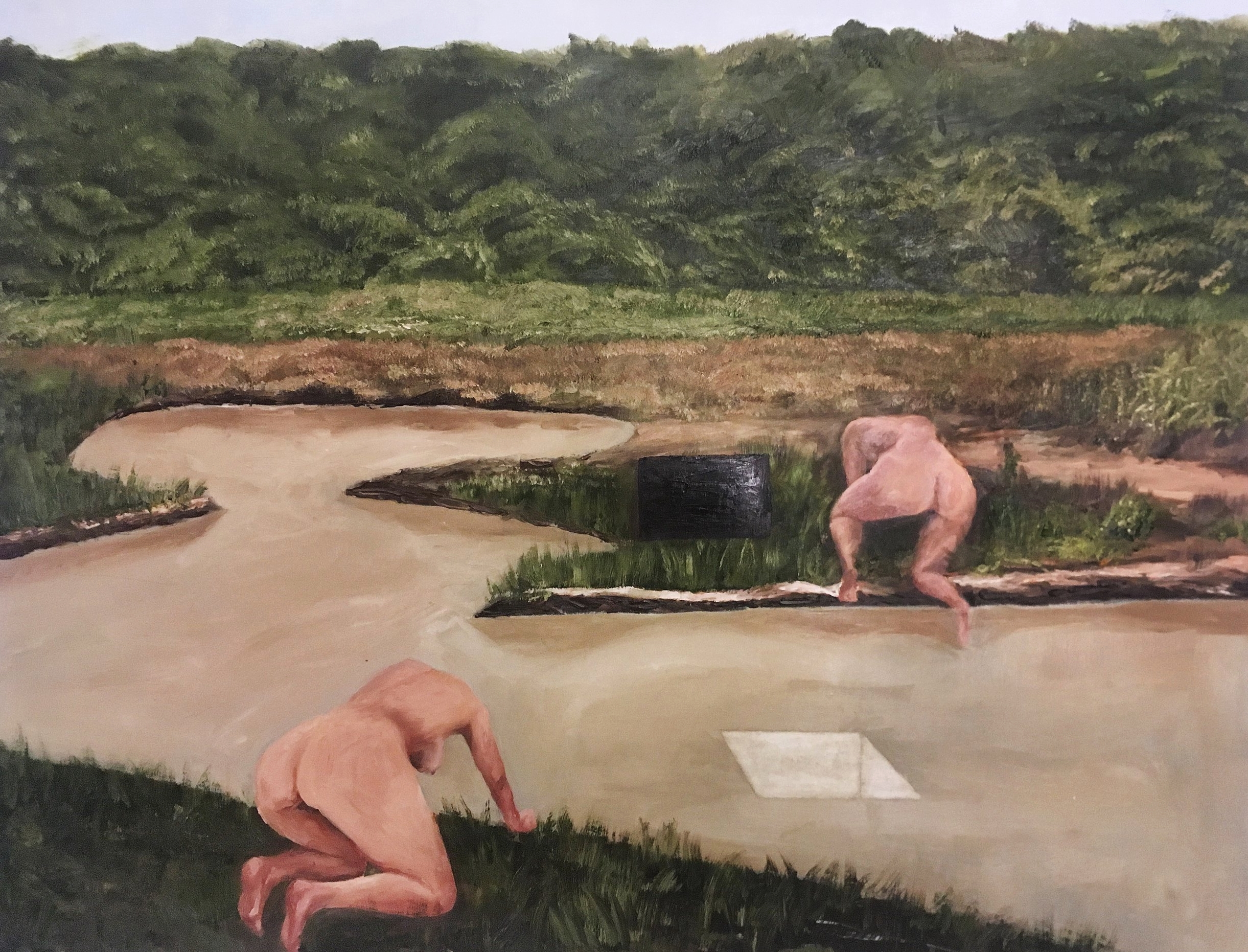 the original surge oil on canvas, 2018