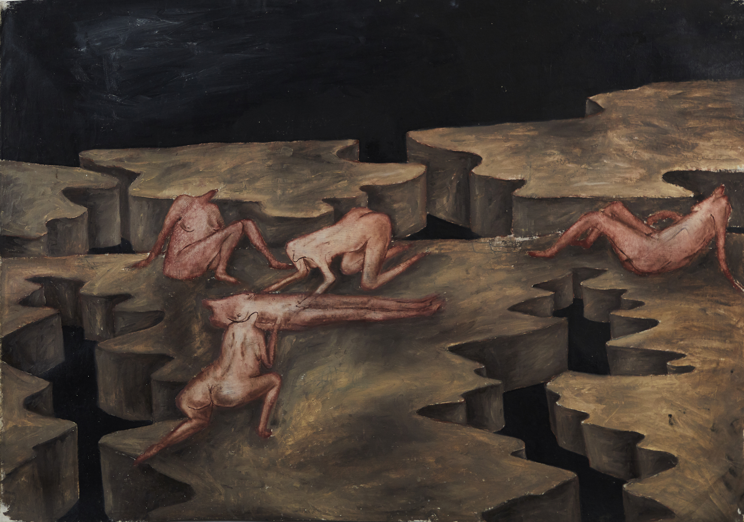 Night oil on canvas