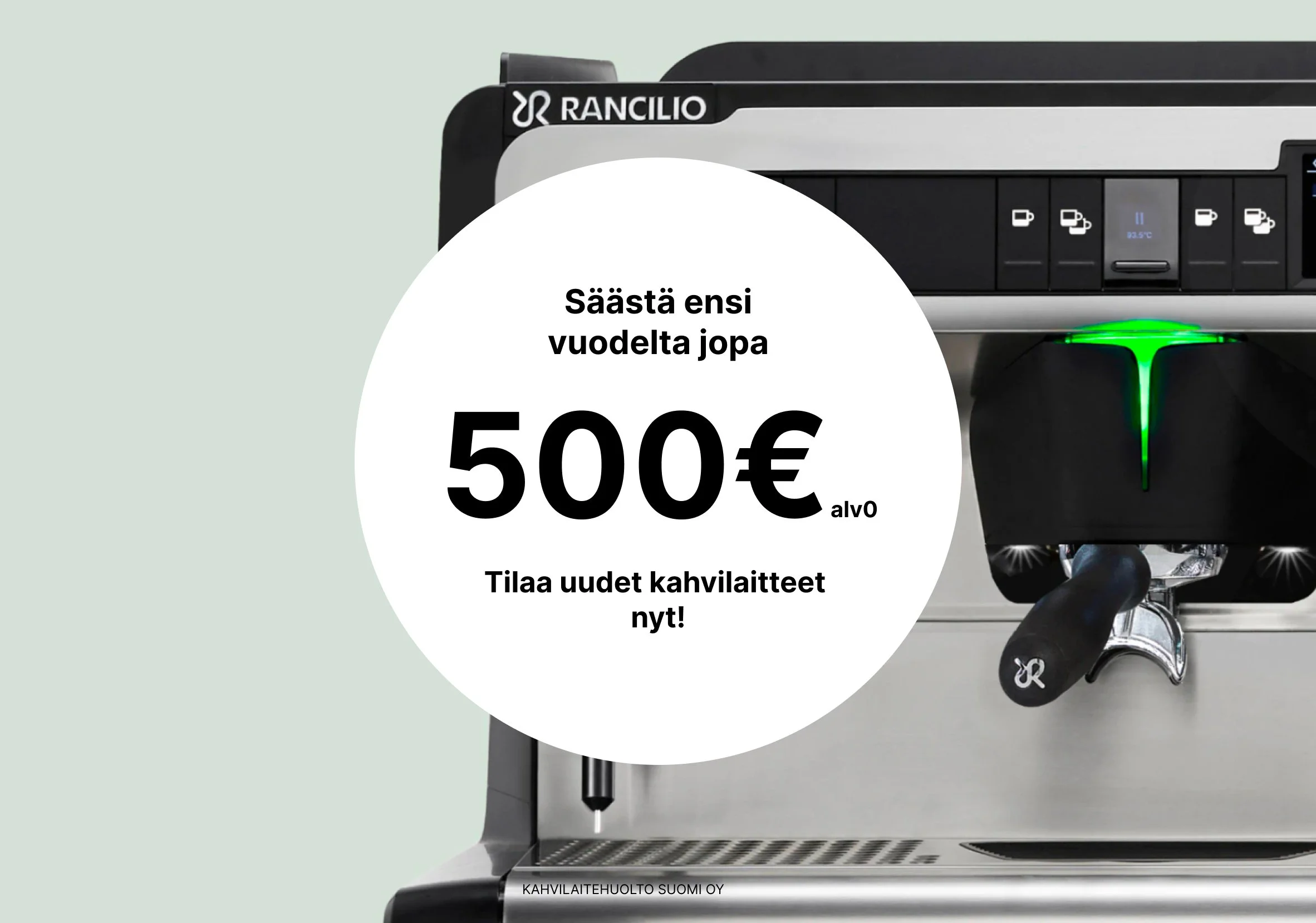 Aika investoida uuteen kahvilaitteeseen - säästä satoja euroja