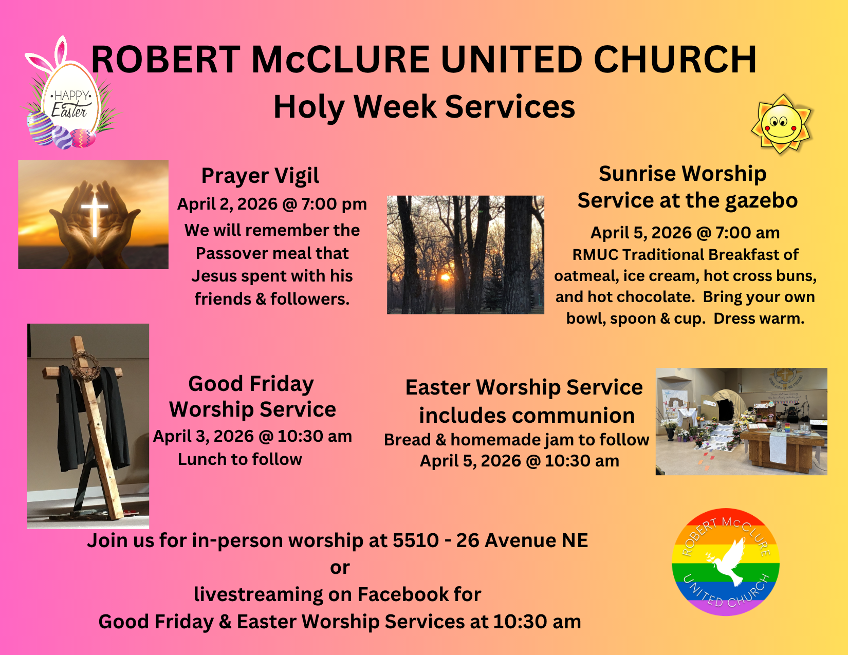 Holy Week Events