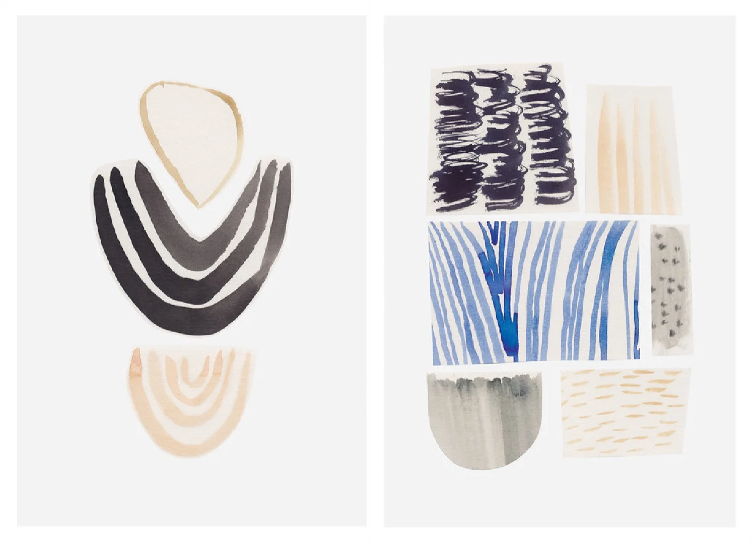 ‘Totem’ & ‘Dart’ by Hannah Clare
