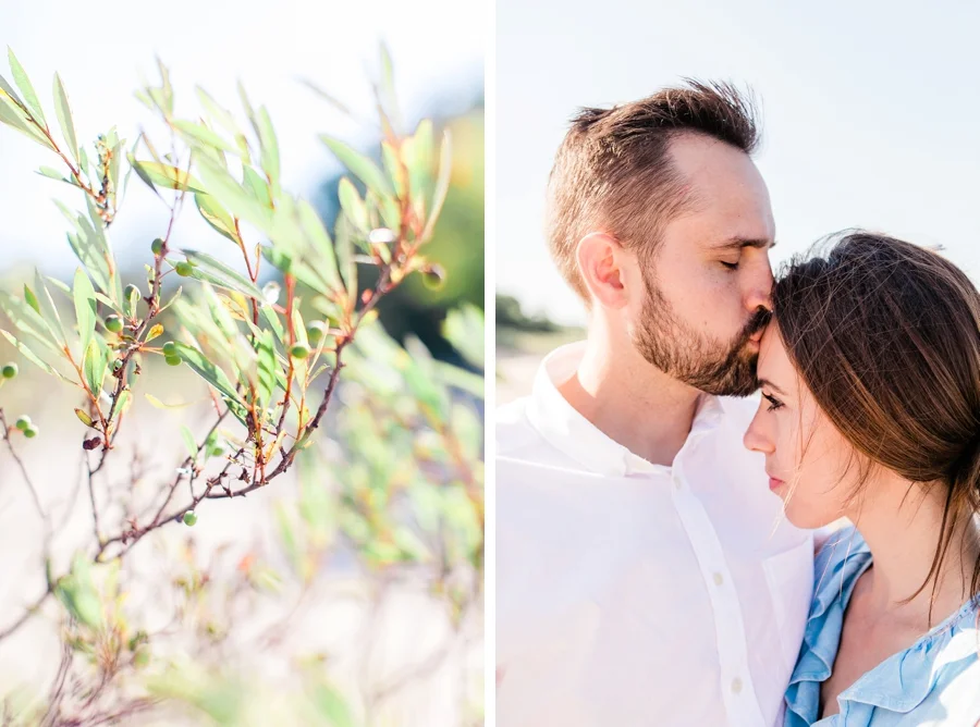 Michigan beach engagement photography