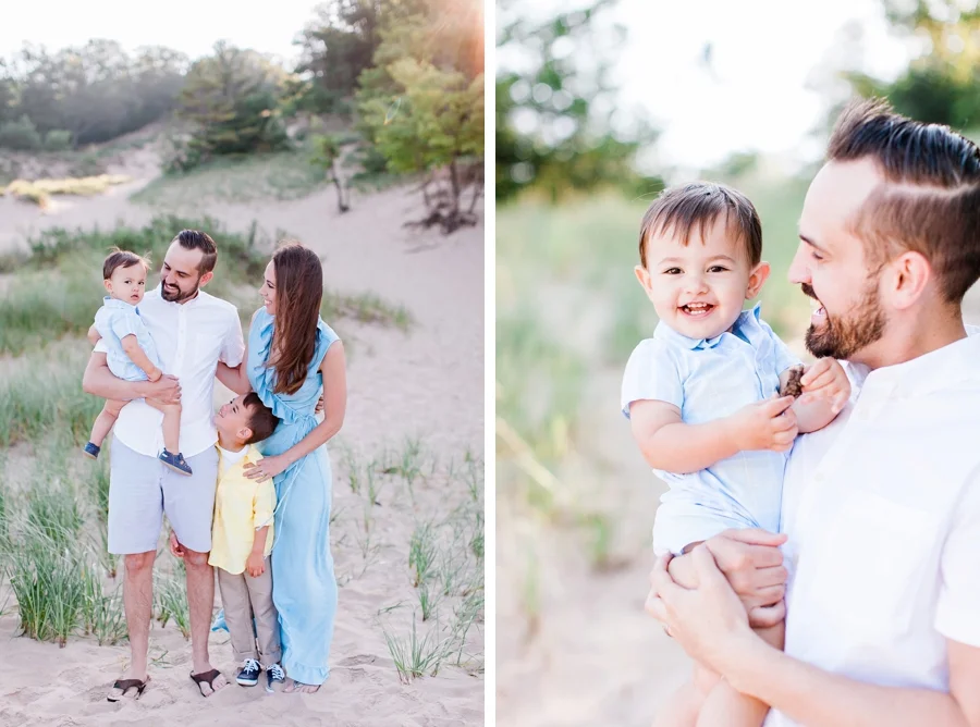 Grand Haven beach family photography
