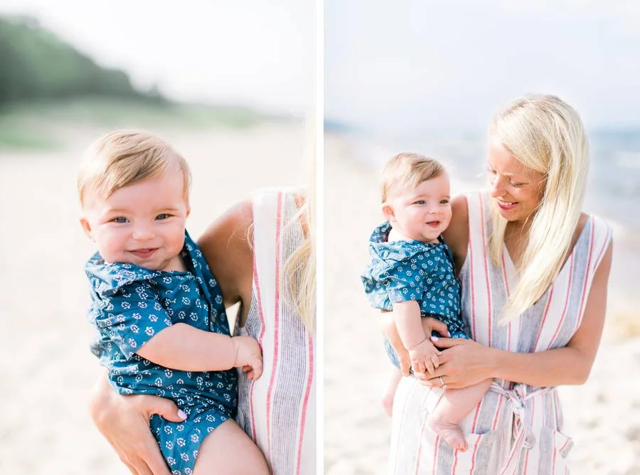 Baby in Grand Haven, MI photography
