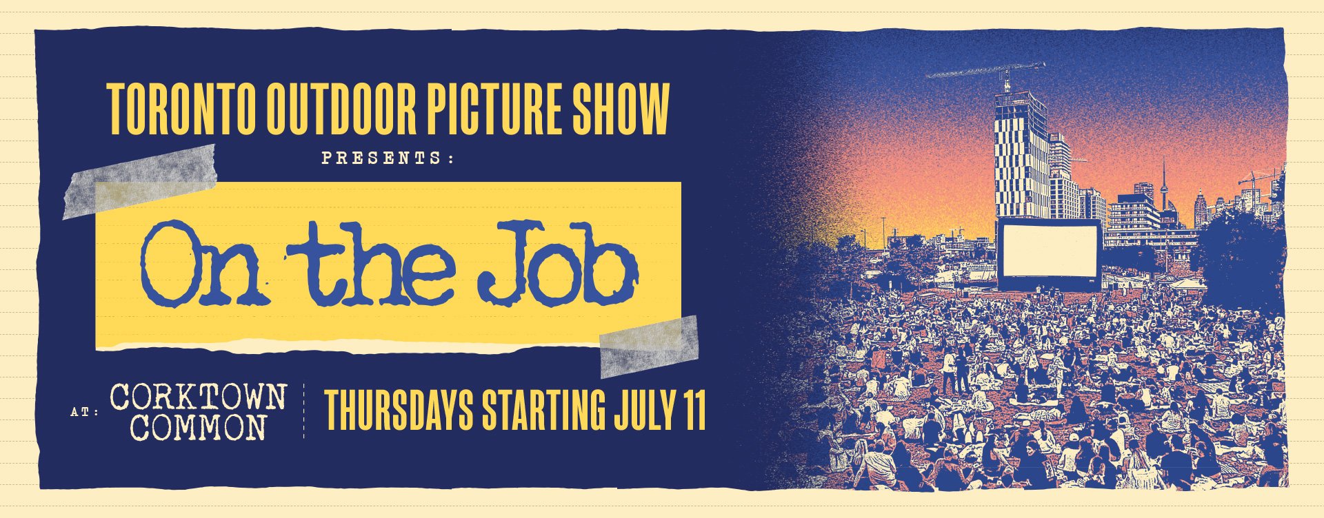 TOPS presents "On the Job" at Corktown Common - Thursdays July 11-Aug 1