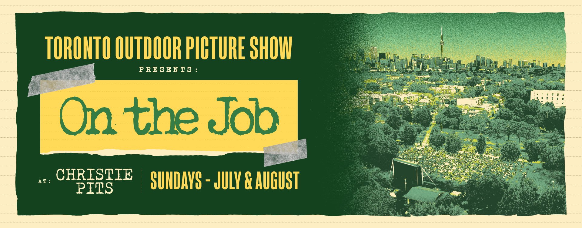 TOPS presents "On the Job" at Christie Pits - Sundays in July &amp; August
