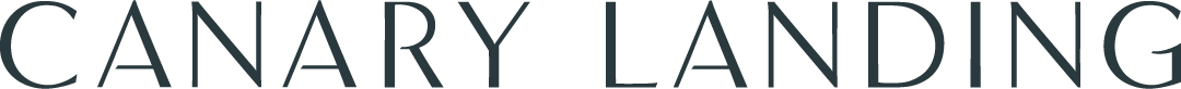 Text: Canary Landing, Tricon logo