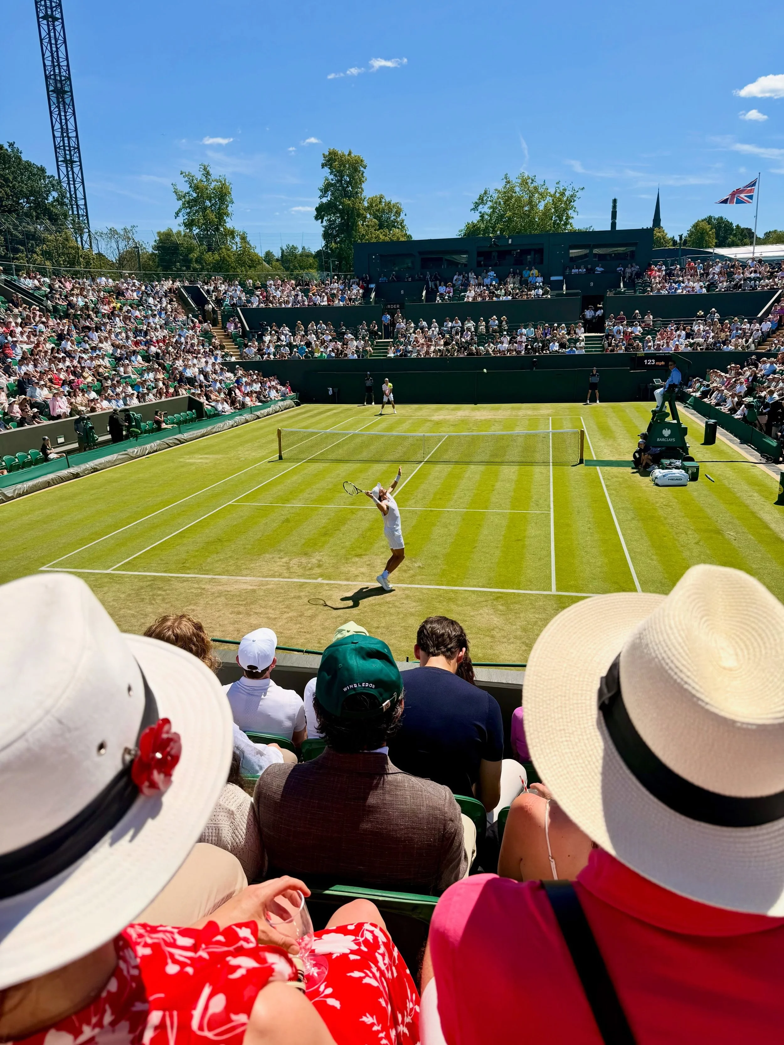 Day 4 &mdash; 7.5/10 🍓, 10/10 🎾🫶 @wimbledon
⠀
#wimbledon #wimbledon2026 #wimbledontennis