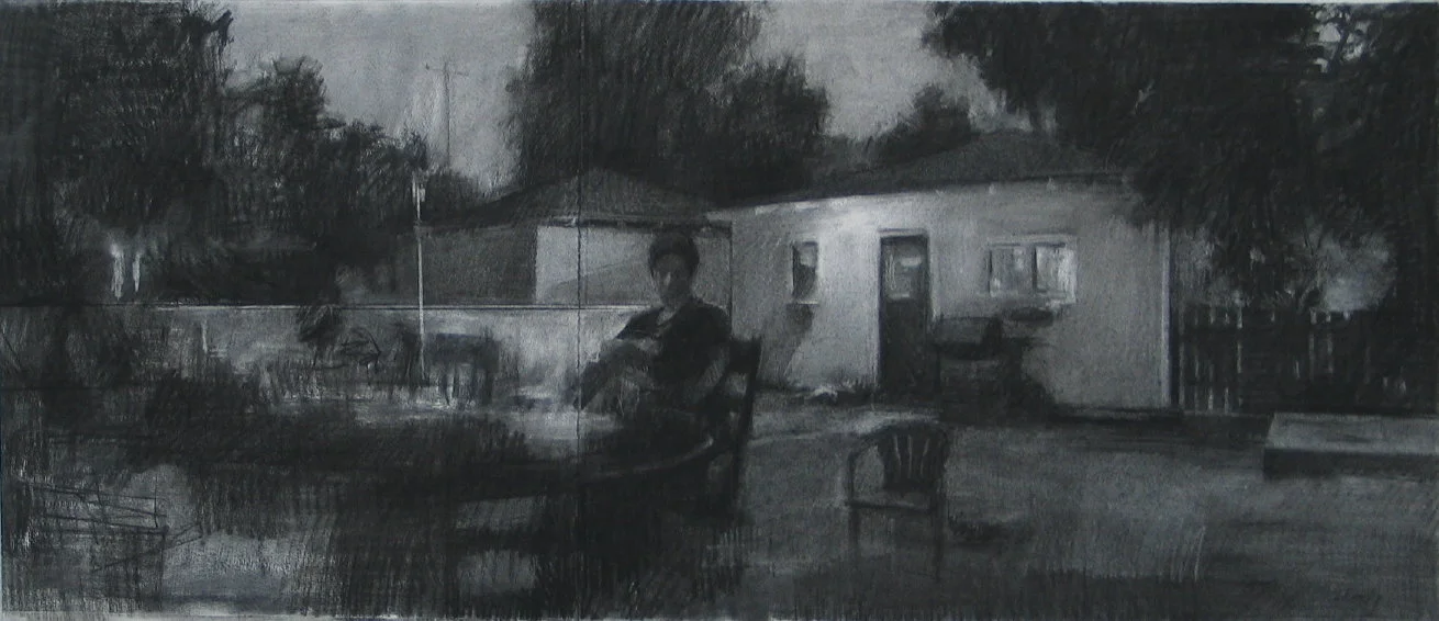 Backyard; Evening