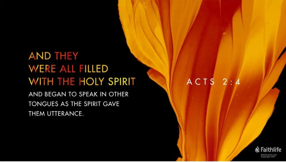 The Coming of the Holy Spirit - The Day of Pentecost