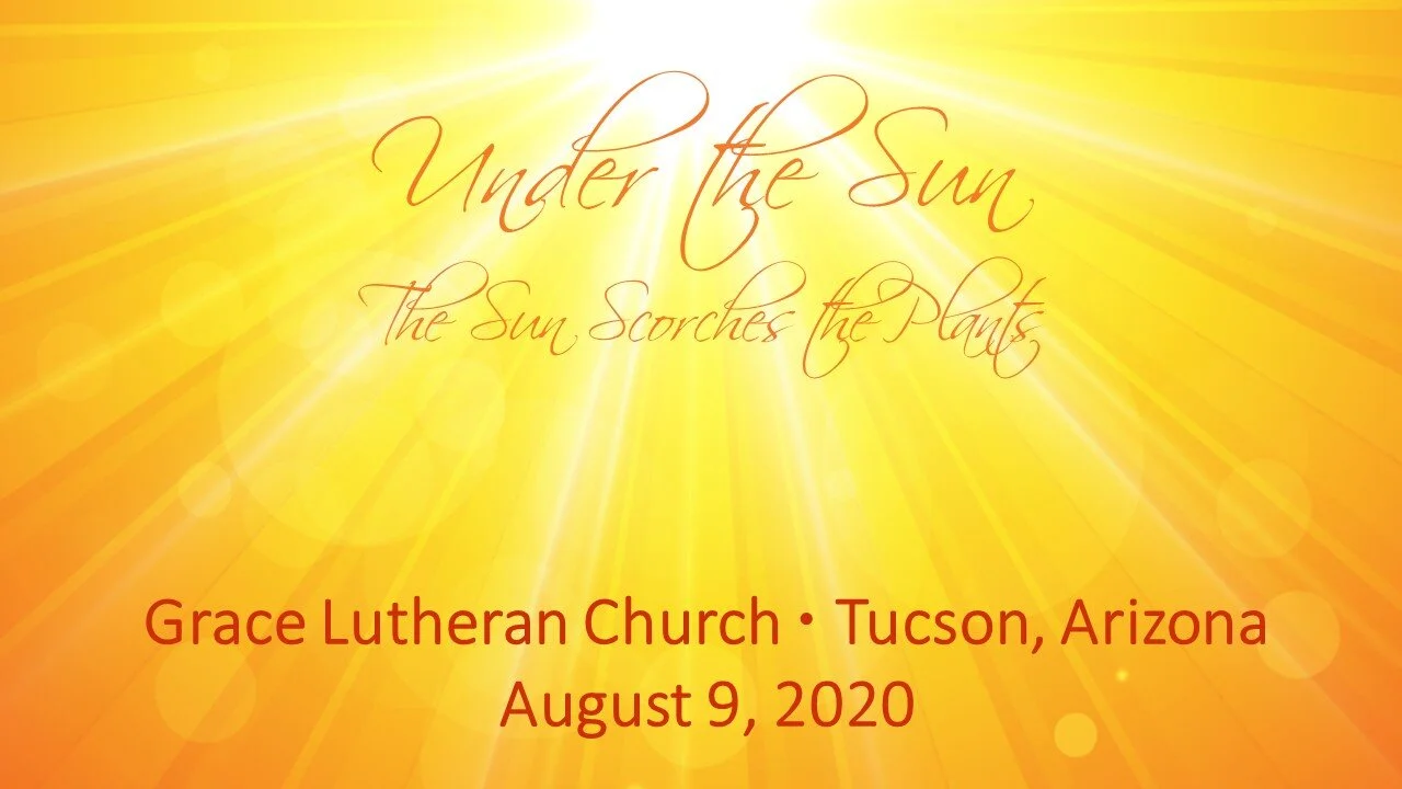 8/09 Bible Study and Worship