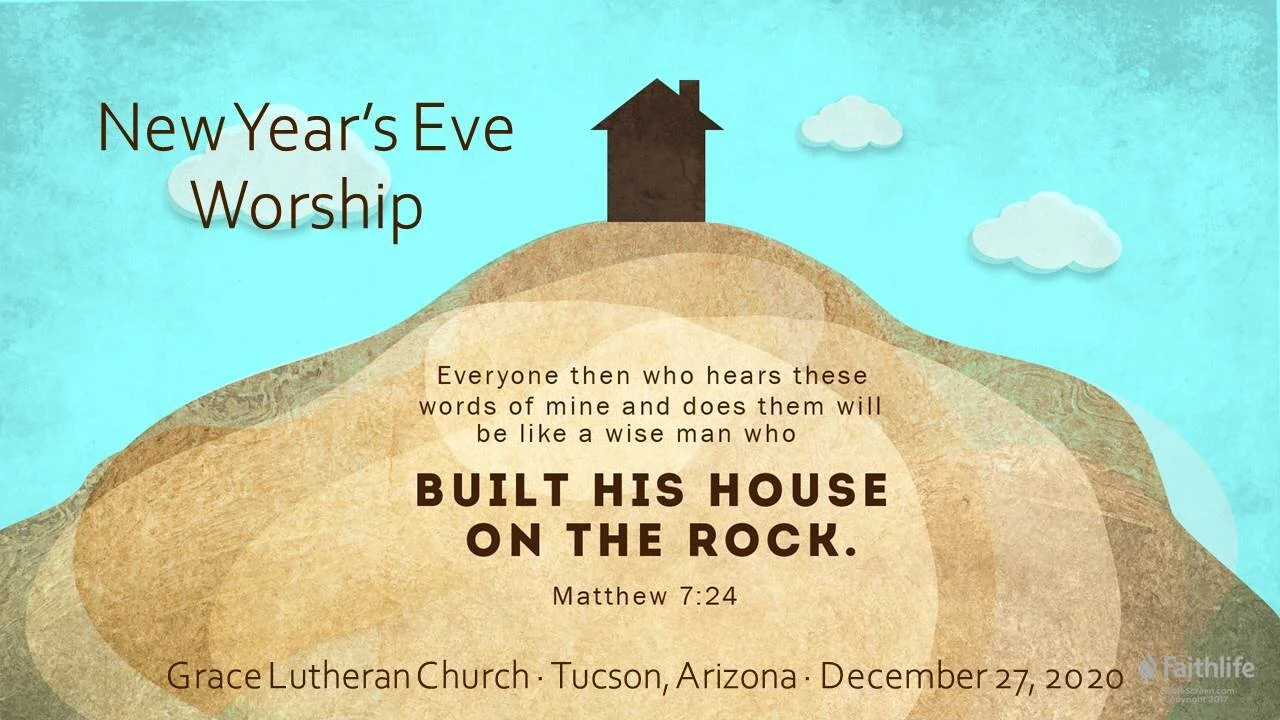 12/31 - New Year's Eve Worship