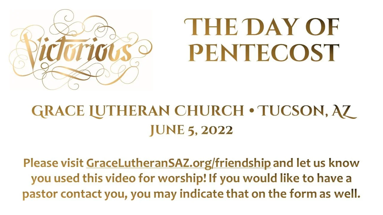 6/5 - The Day of Pentecost