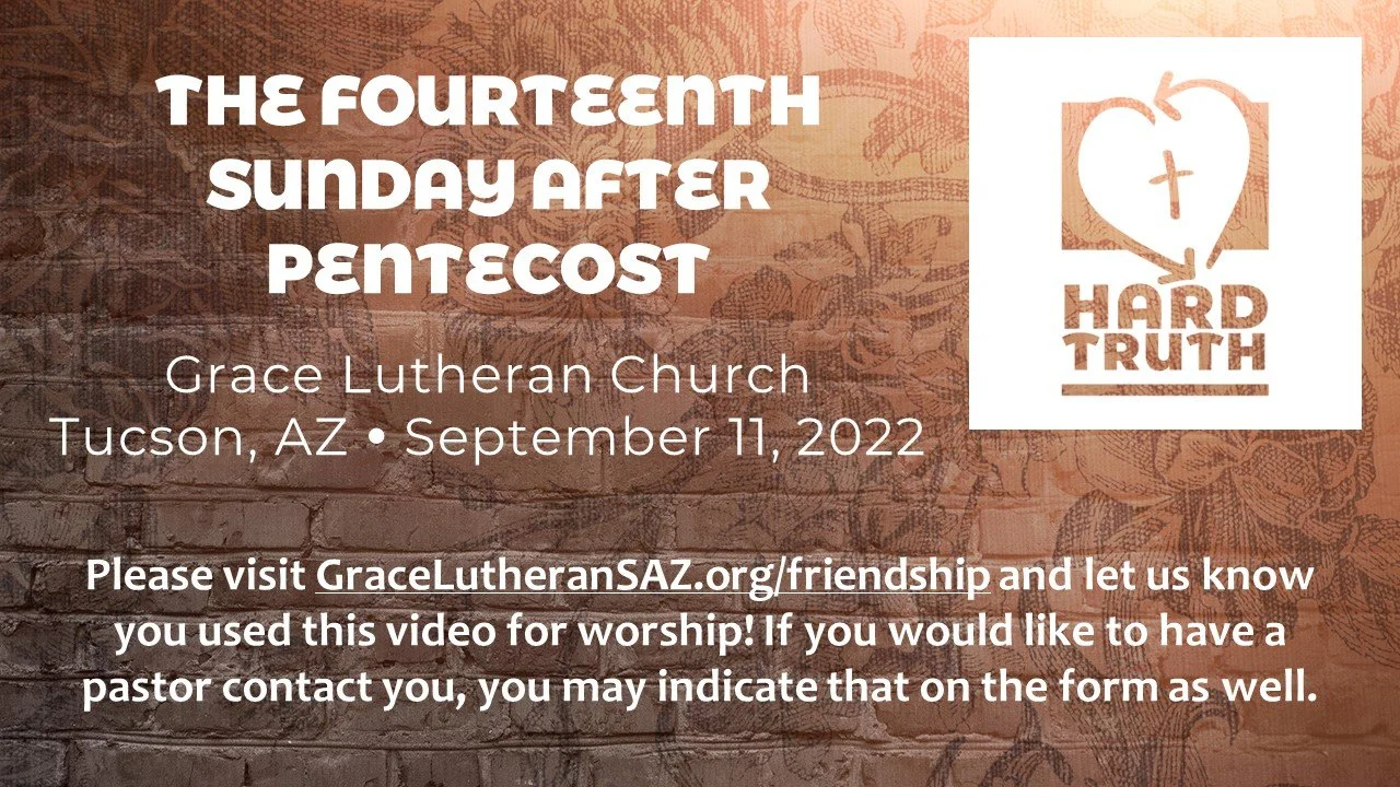 9/11 - The Fourteenth Sunday After Pentecost