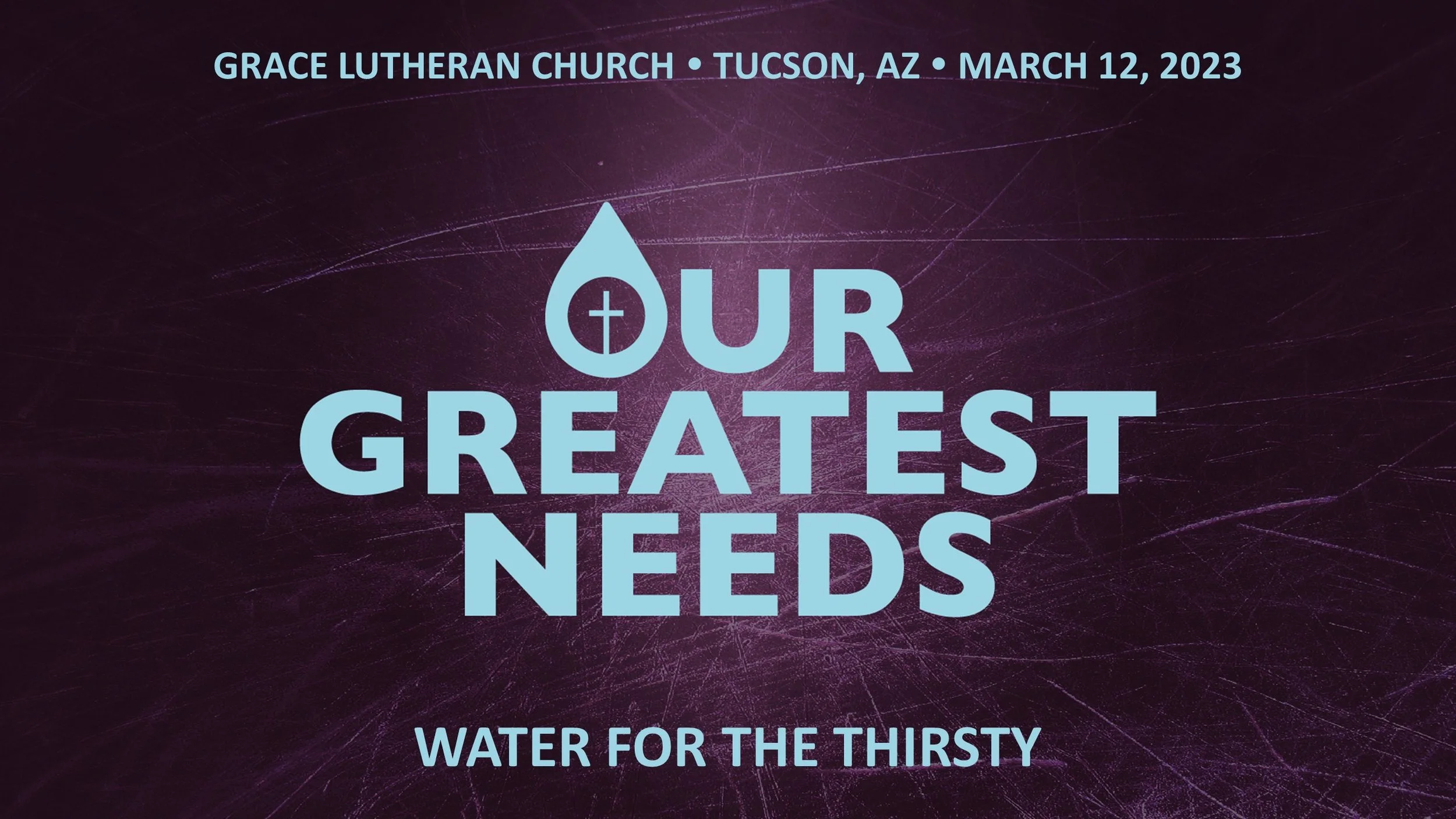 3/12 - 10am Worship - Third Sunday in Lent