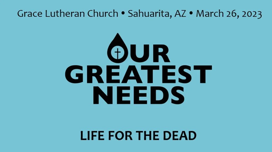 3/26 Sahuarita 5th Sunday in Lent Worship