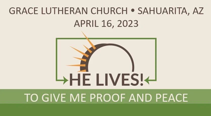 4/16 Sahuarita 2nd Sunday in Easter Worship